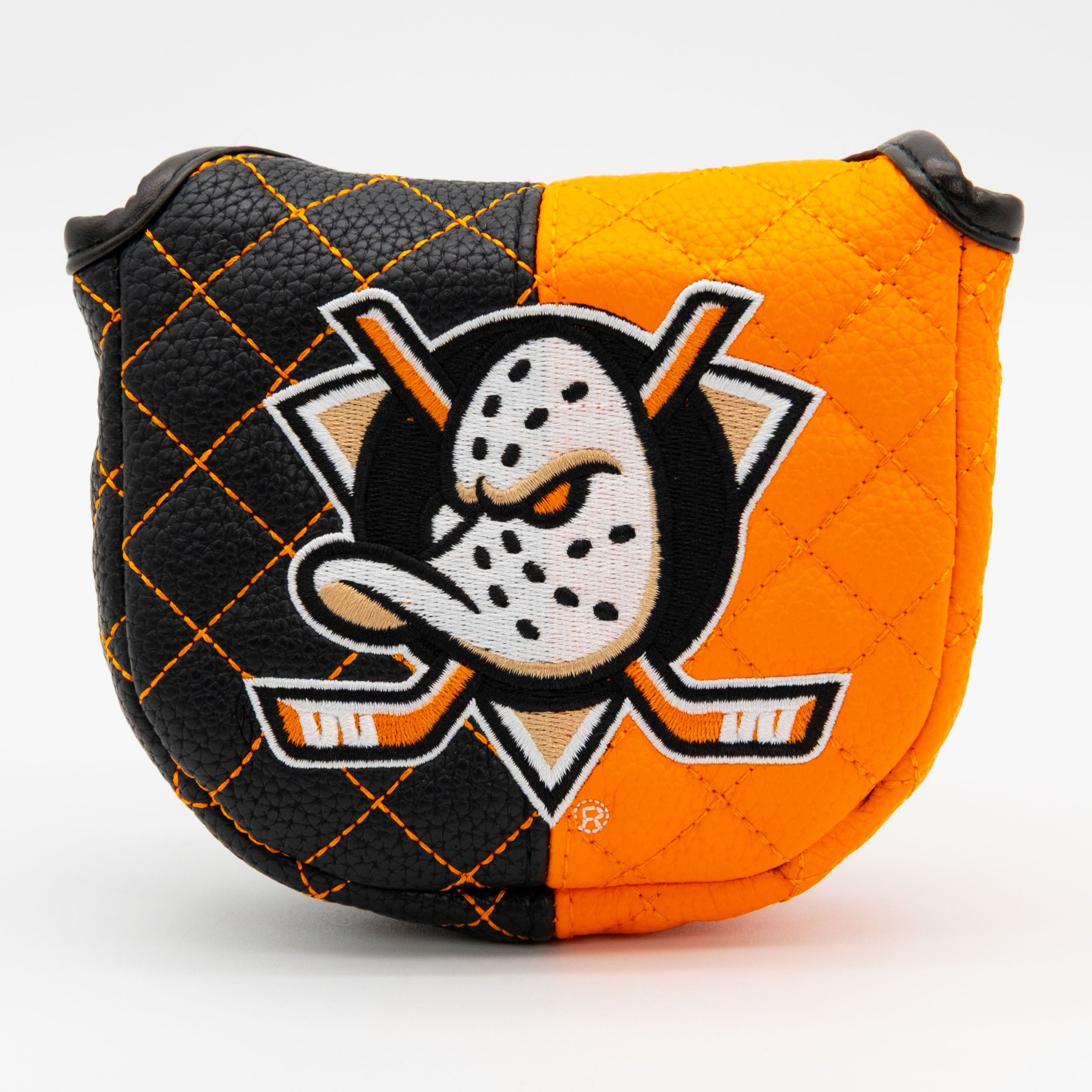 Anaheim Ducks Quilted Mallet Putter Cover (SPLIT)