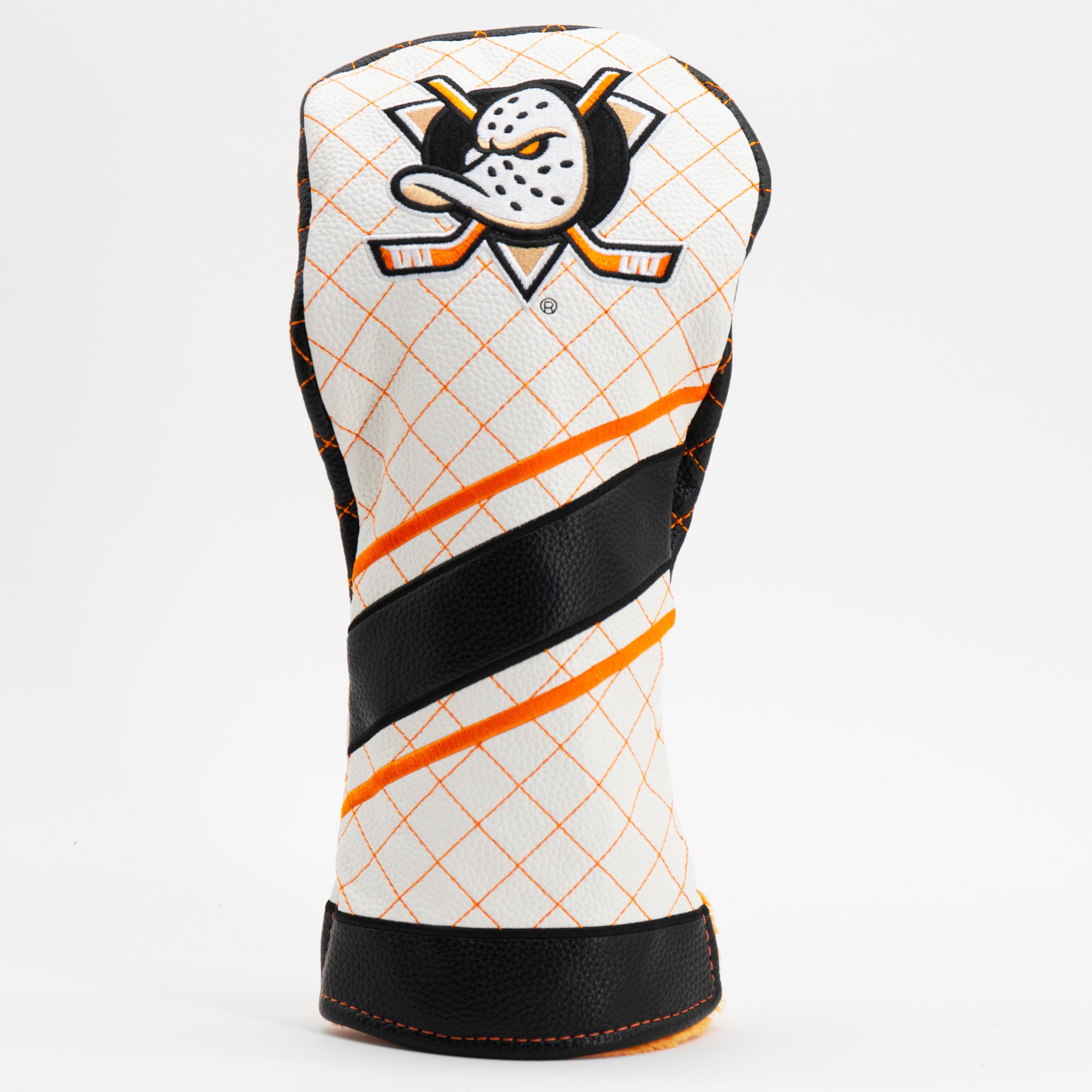 Anaheim Ducks Quilted Driver Headcover (STRIPED)