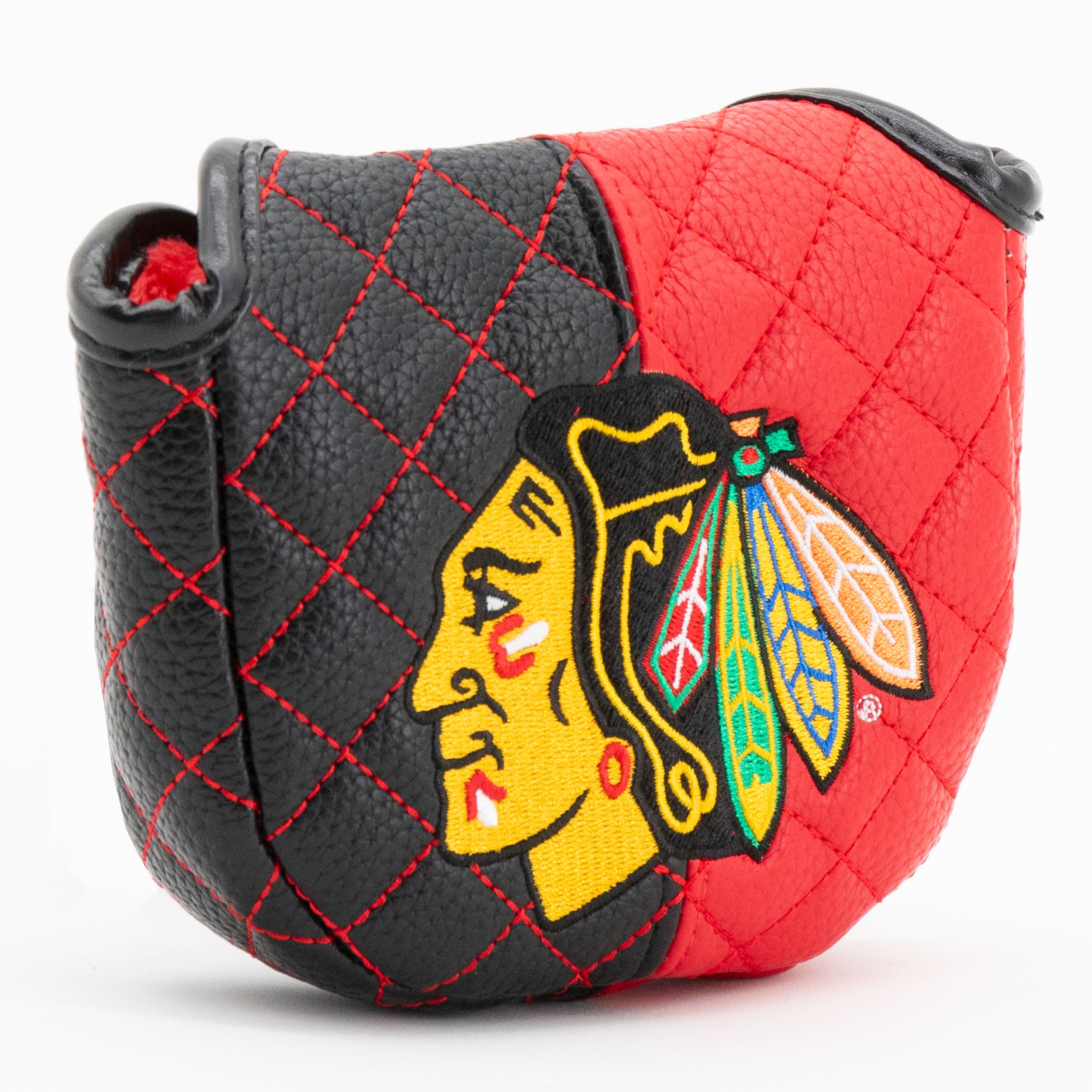 Chicago Blackhawks Quilted Mallet Putter Cover (SPLIT)