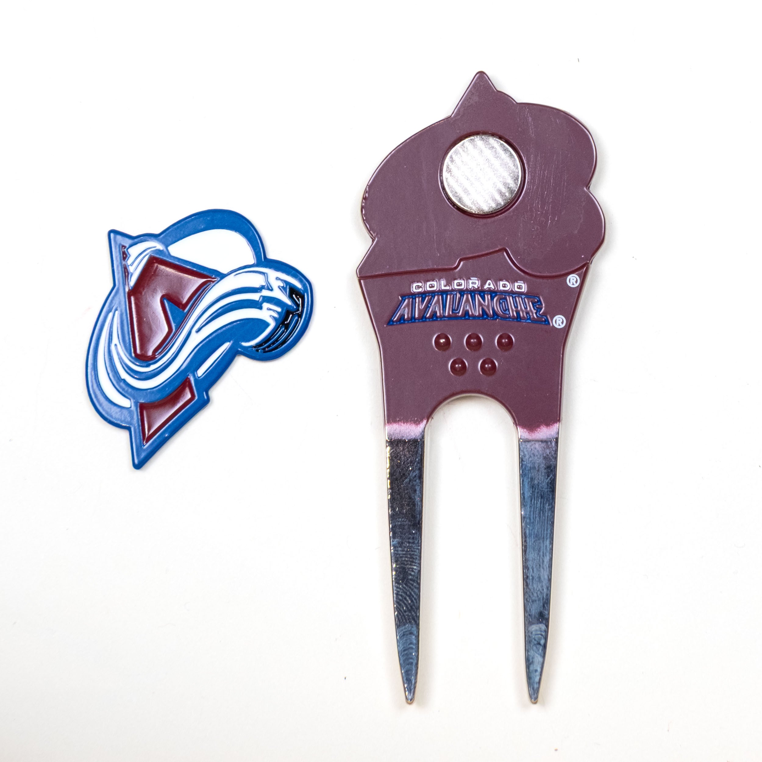 Colorado Avalanche Custom Shaped Divot Tool