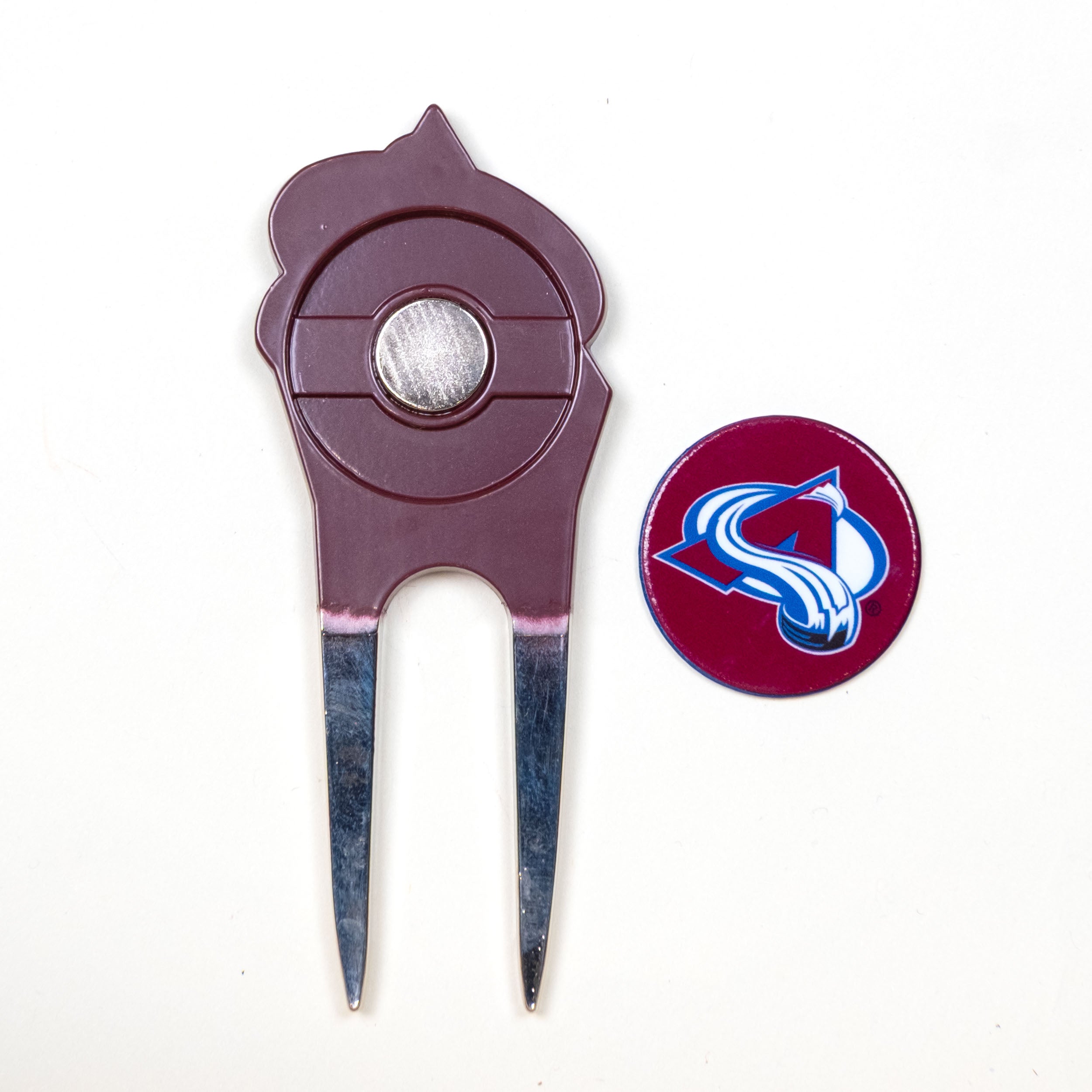 Colorado Avalanche Custom Shaped Divot Tool