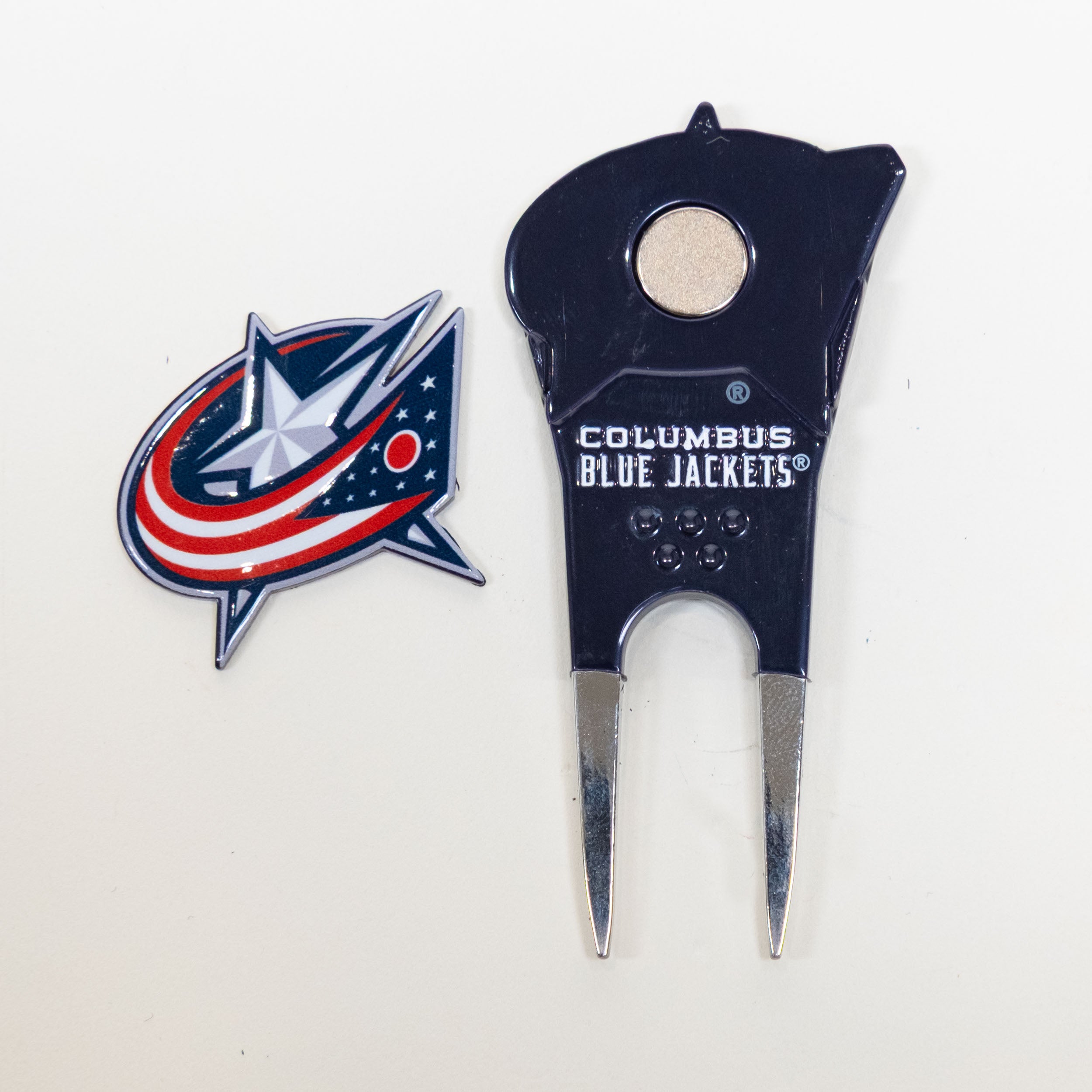 Columbus Blue Jackets Custom Shaped Divot Tool