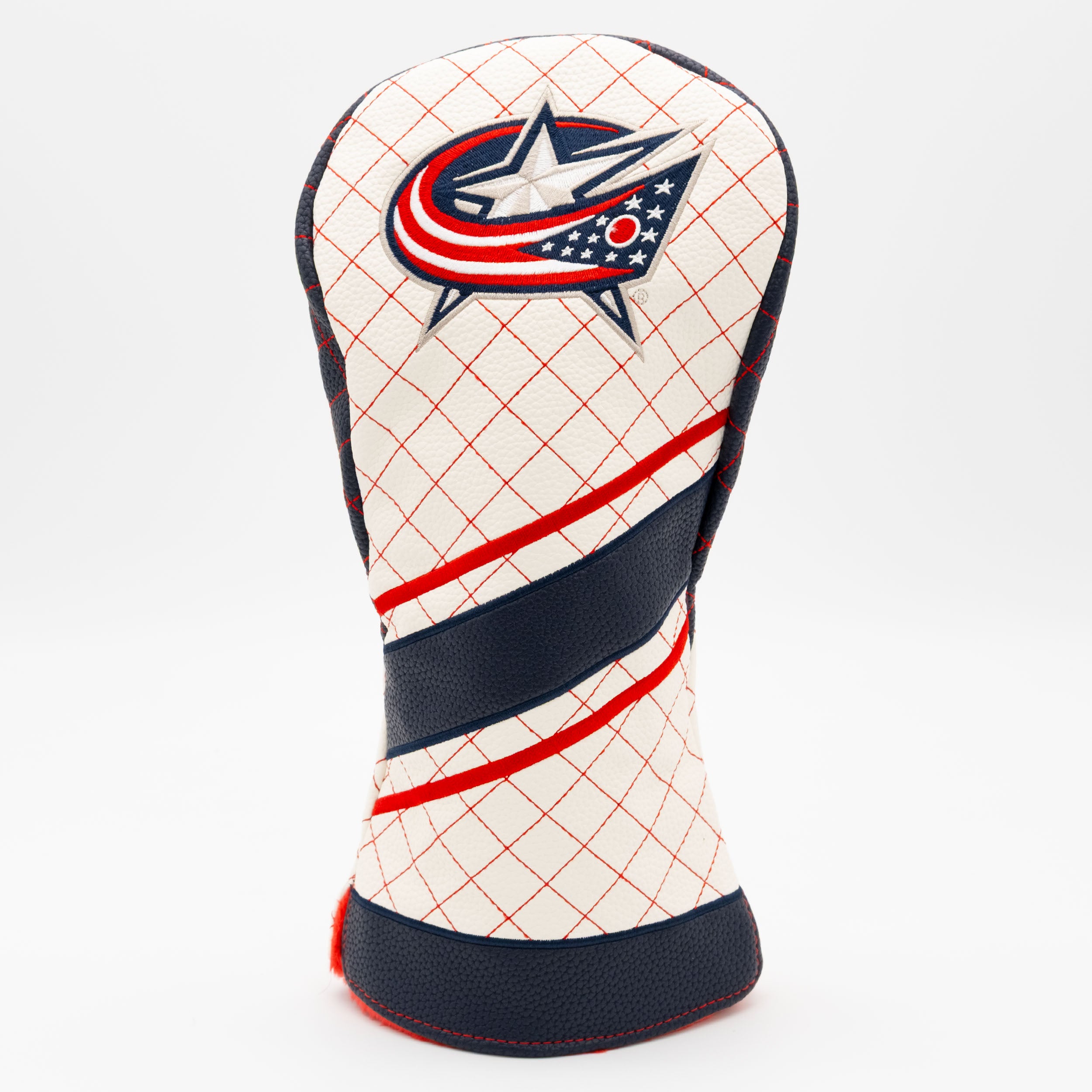 Columbus Blue Jackets Quilted Driver Headcover (STRIPED)