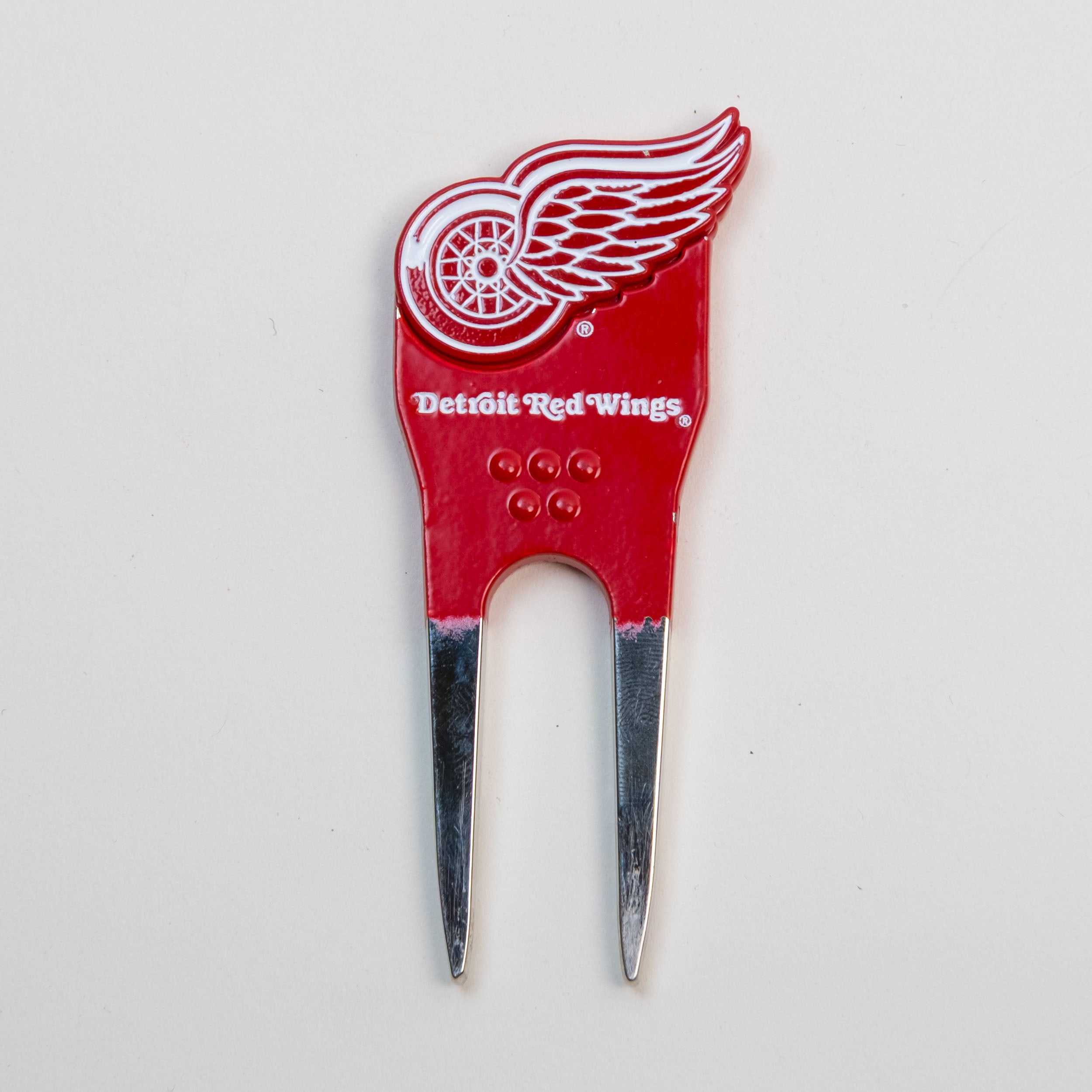 Detroit Red Wings Custom Shaped Divot Tool