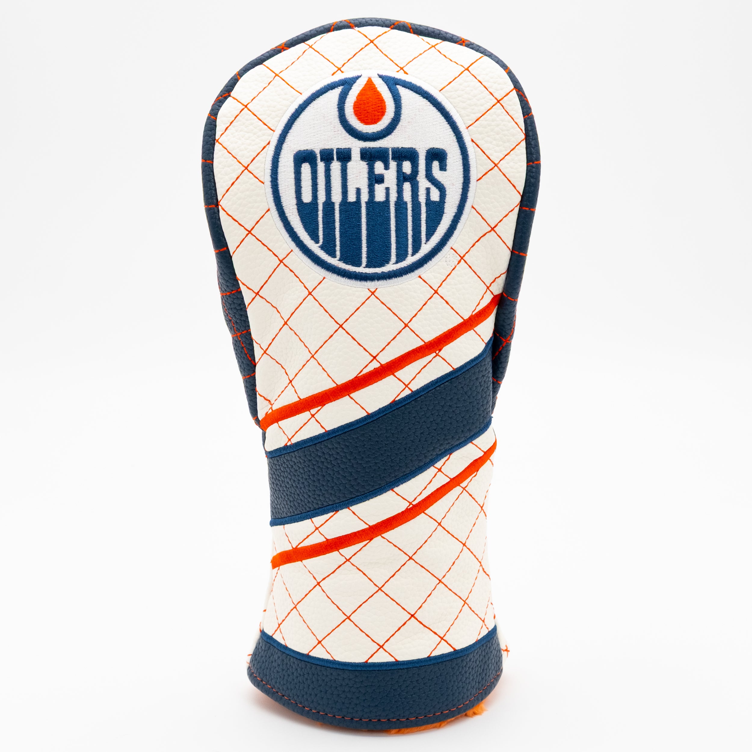 Edmonton Oilers Quilted Fairway Headcover (STRIPED)