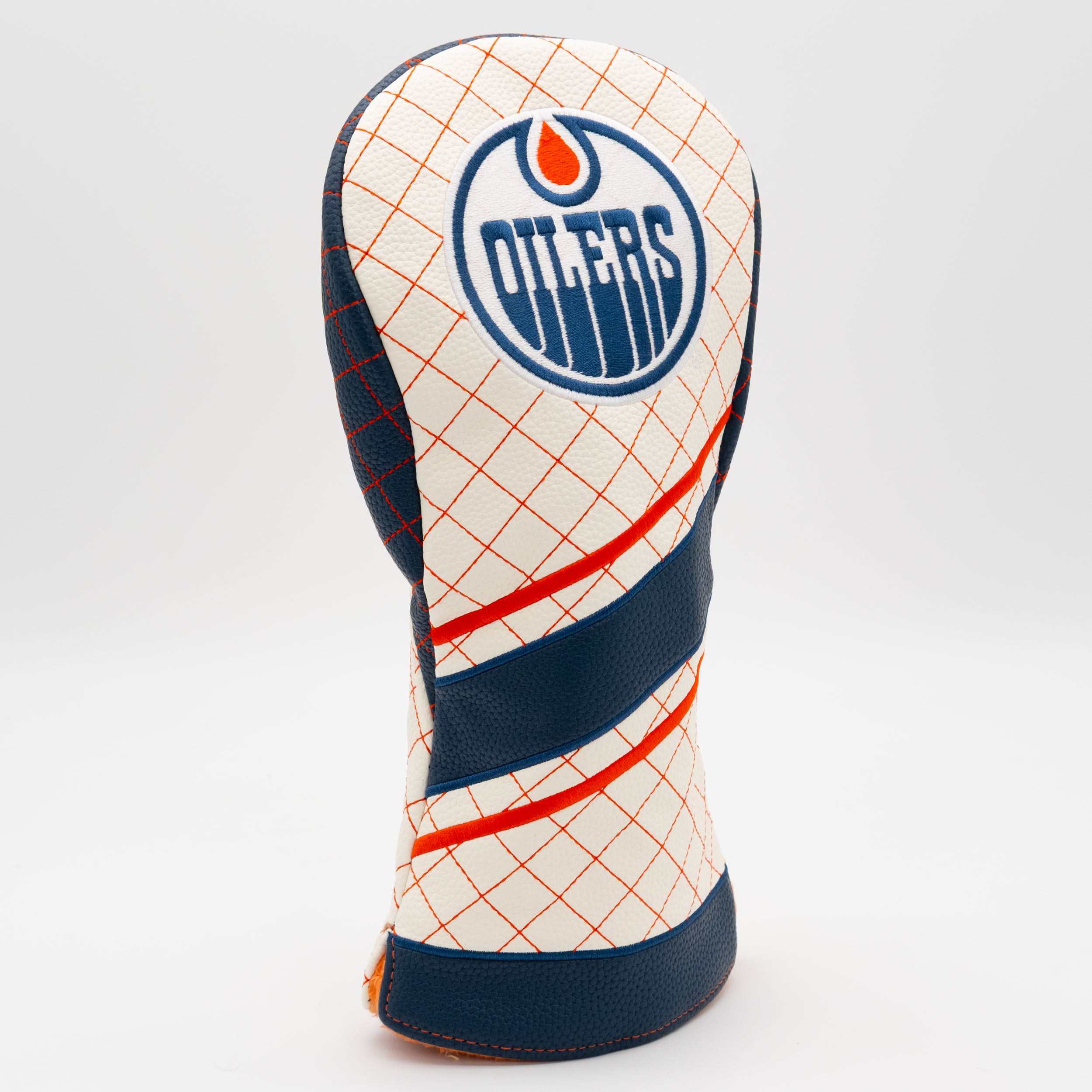 Edmonton Oilers Quilted Driver Headcover (STRIPED)