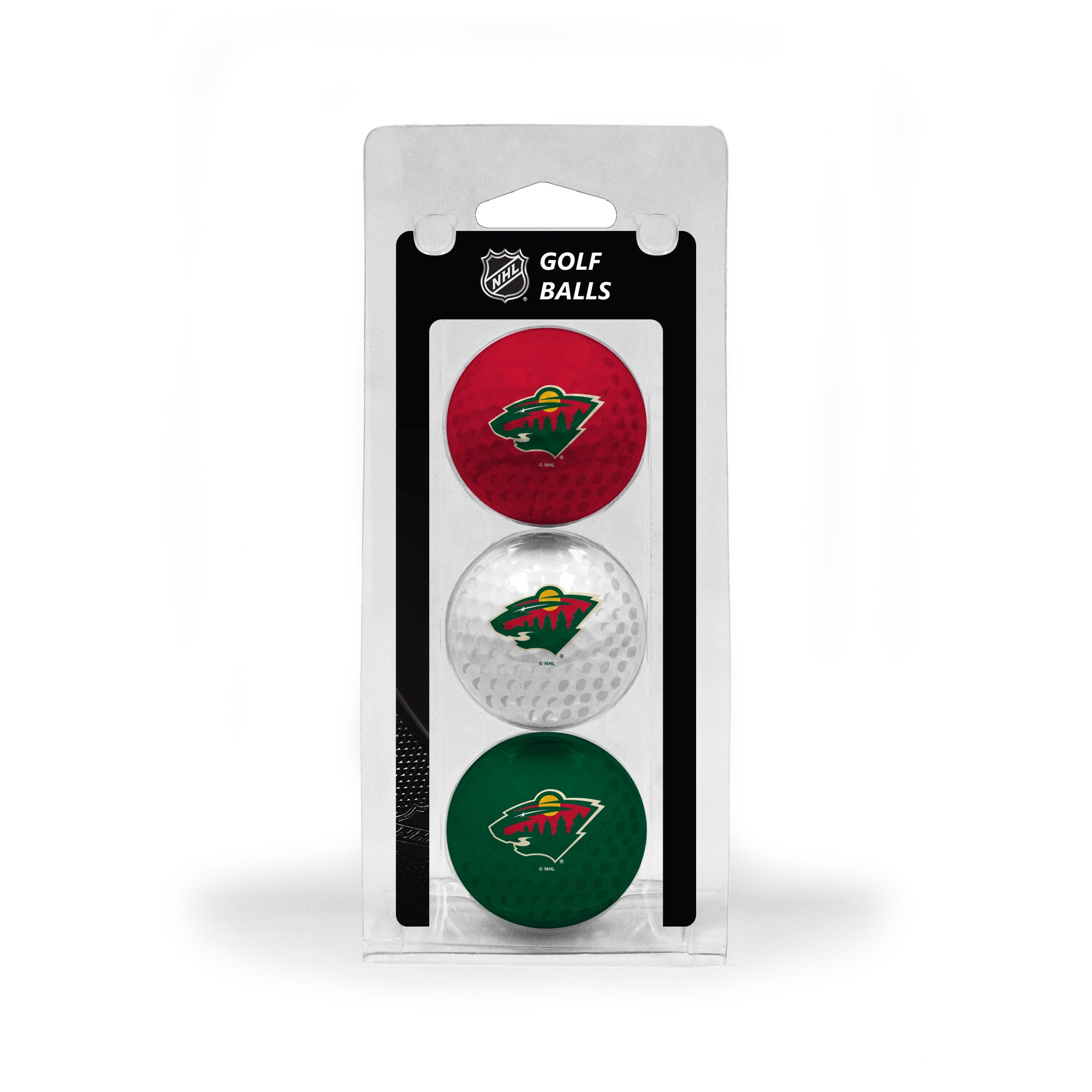Minnesota Wild Golf Balls 3 Pack