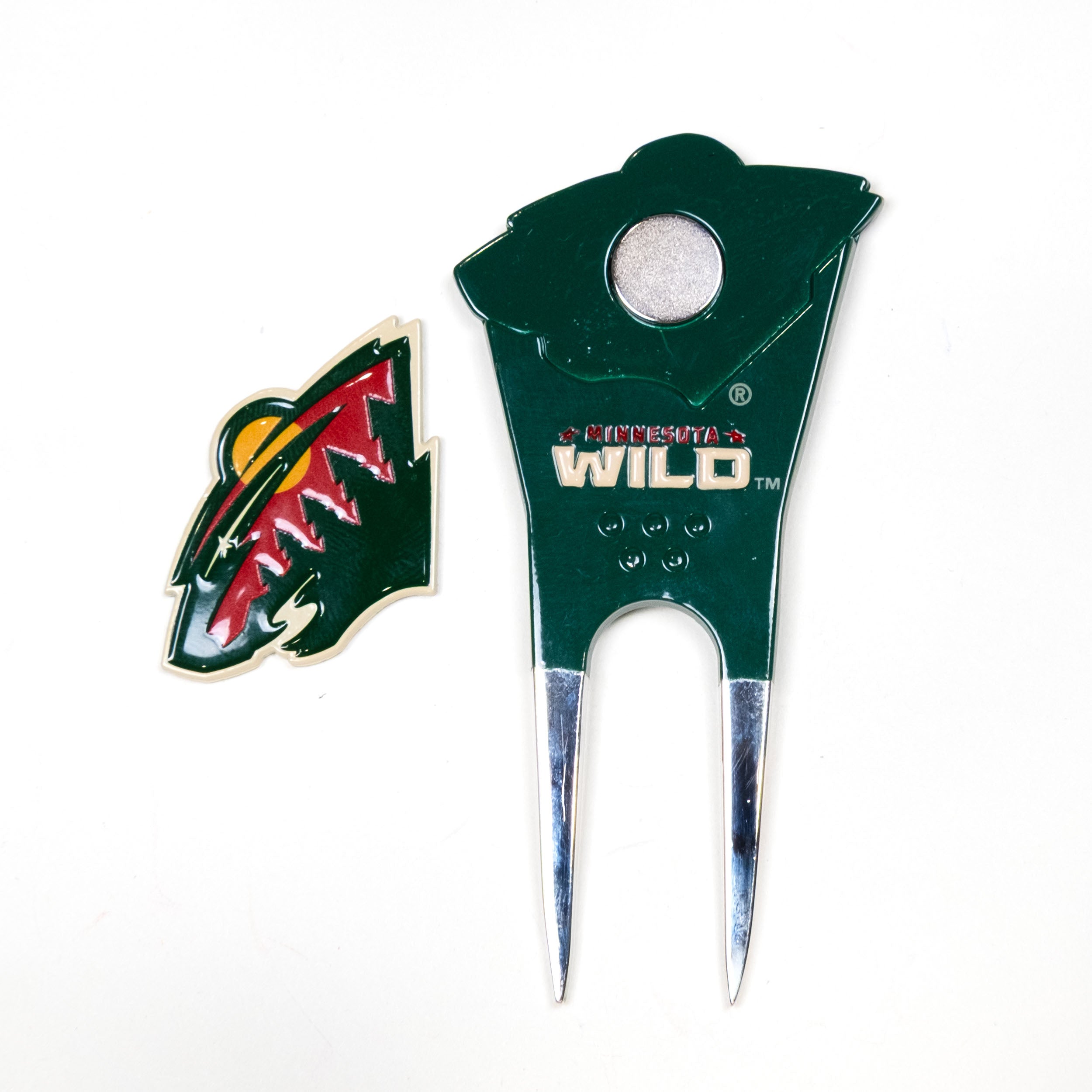 Minnesota Wild Custom Shaped Divot Tool