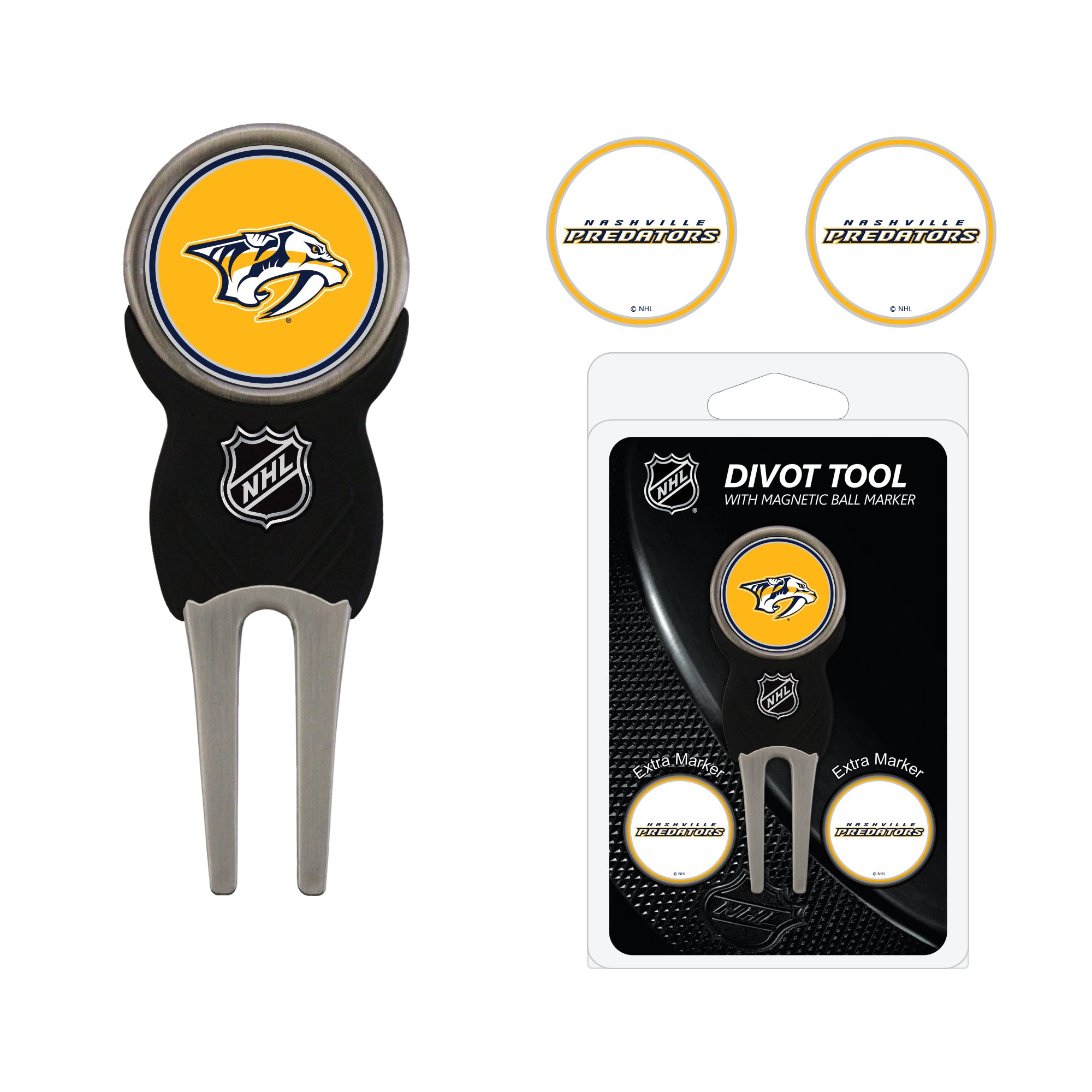 Nashville Predators Signature Divot Tool Pack