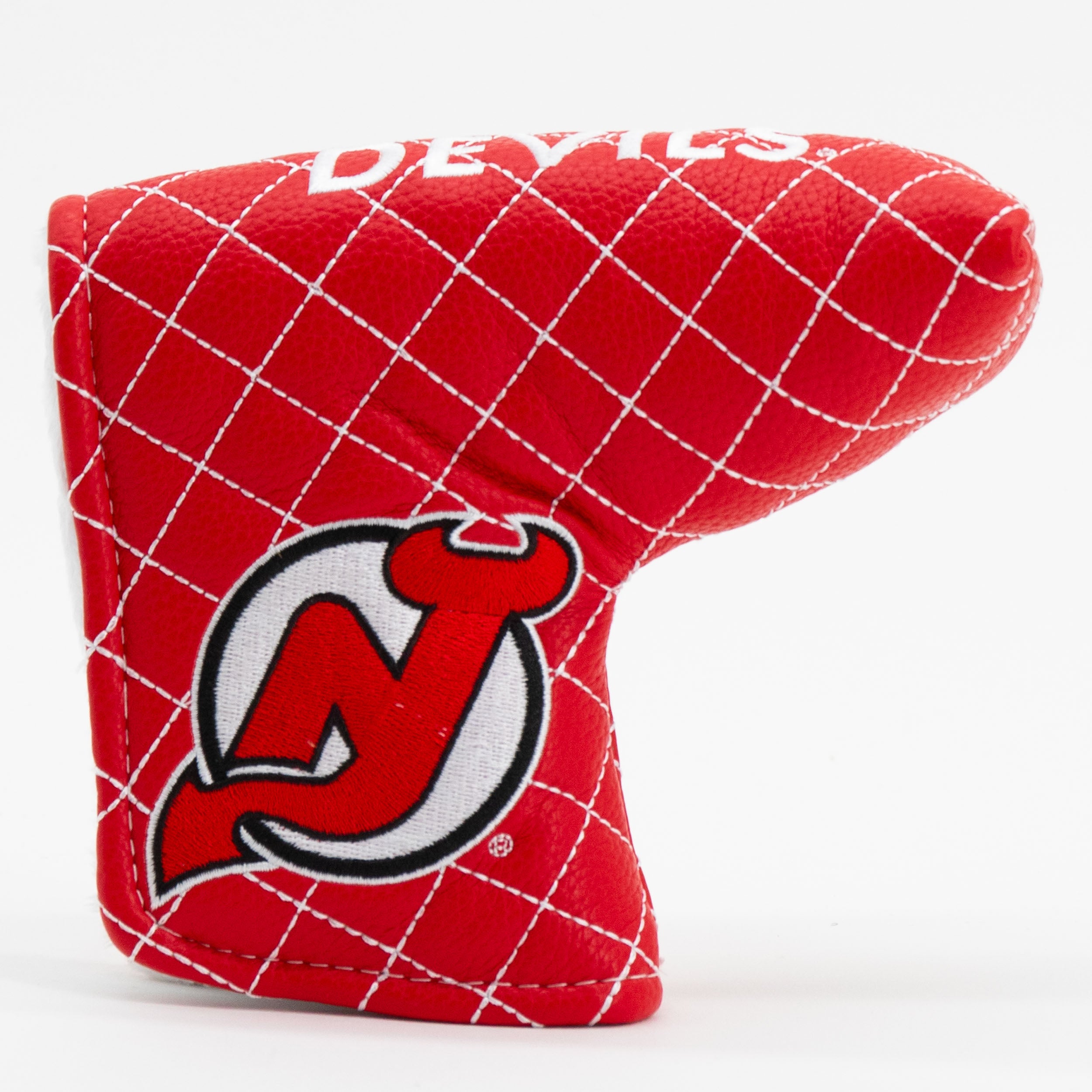 New Jersey Devils Quited Blade Putter Cover (SOLID)