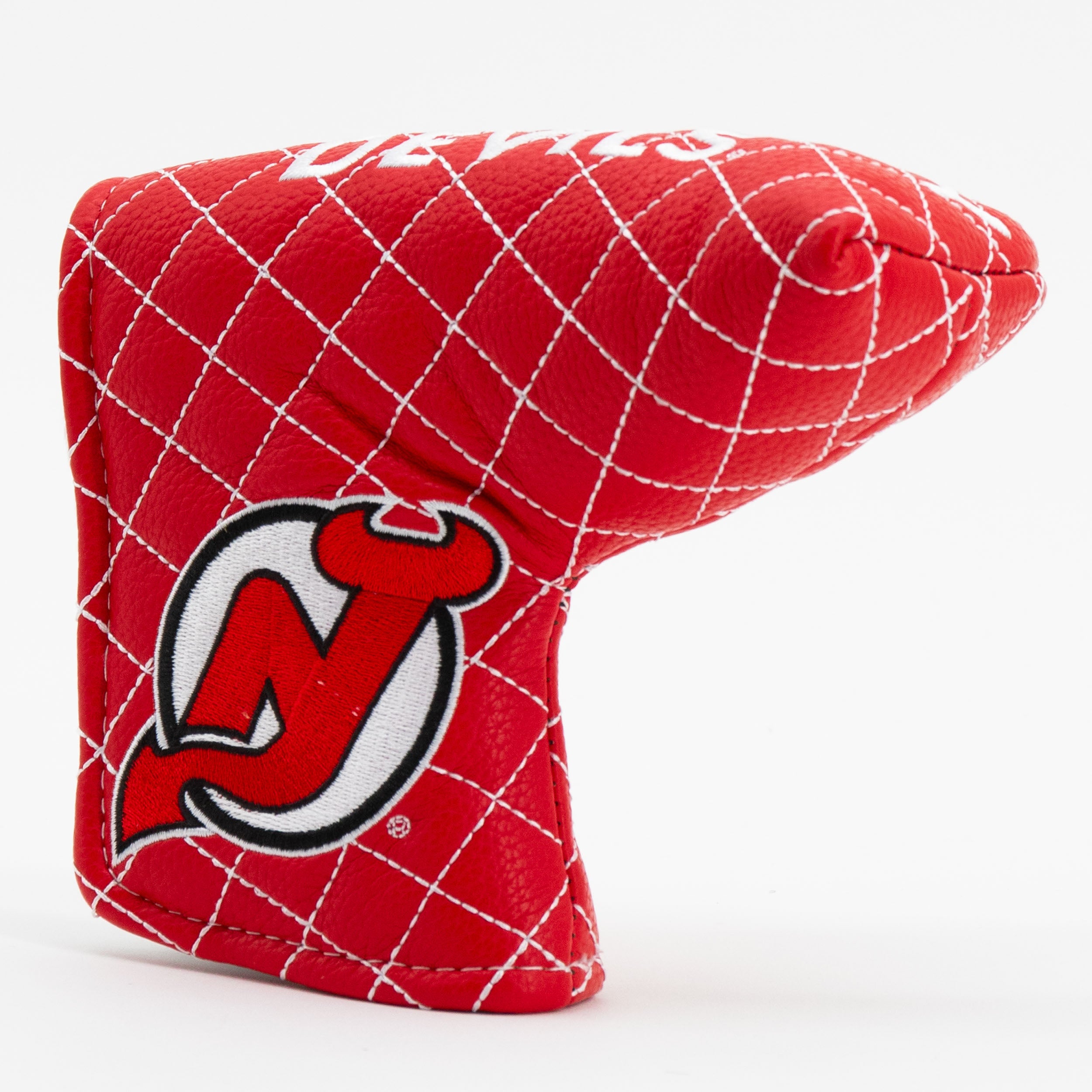 New Jersey Devils Quited Blade Putter Cover (SOLID)