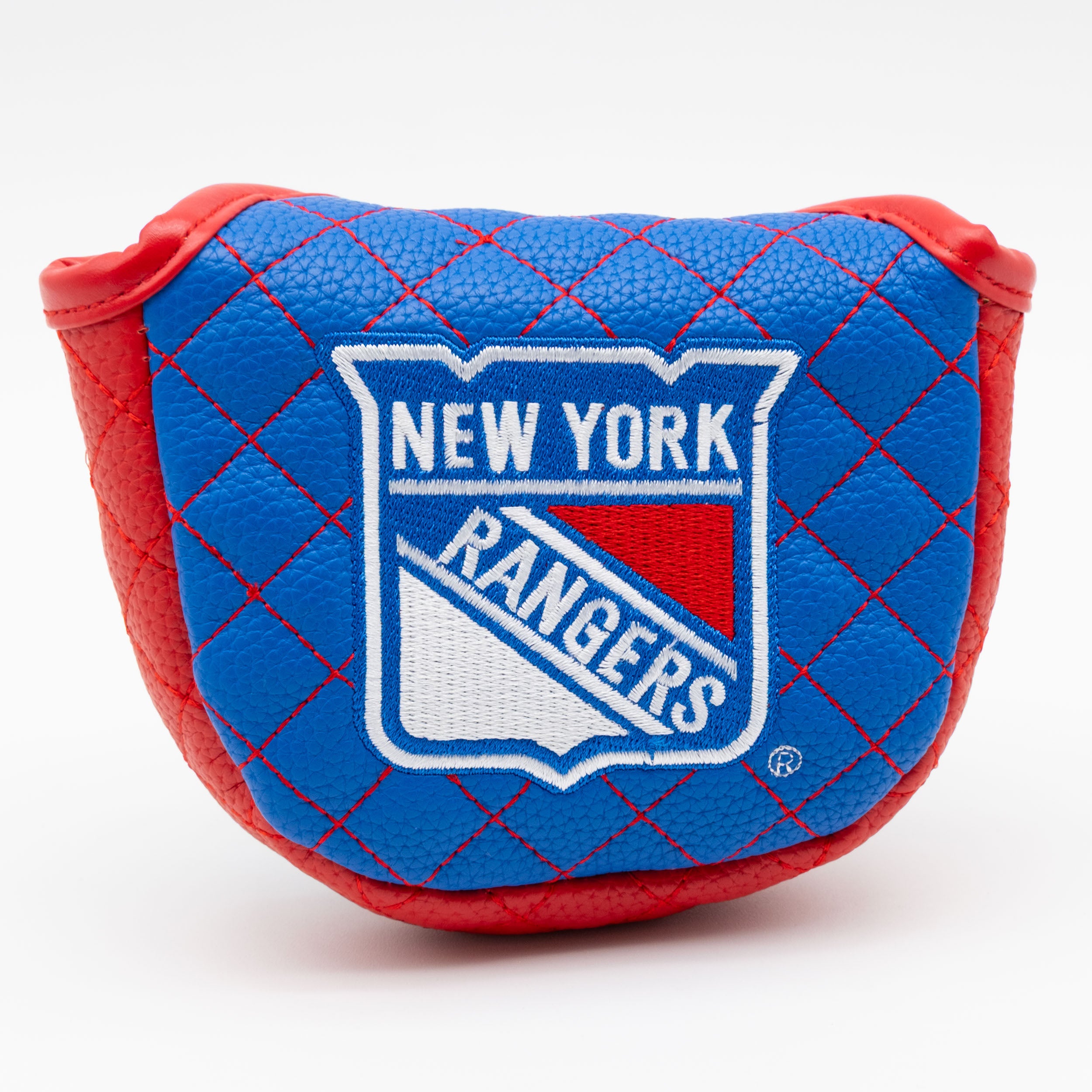 New York Rangers Quilted Mallet Putter Cover (SOLID)