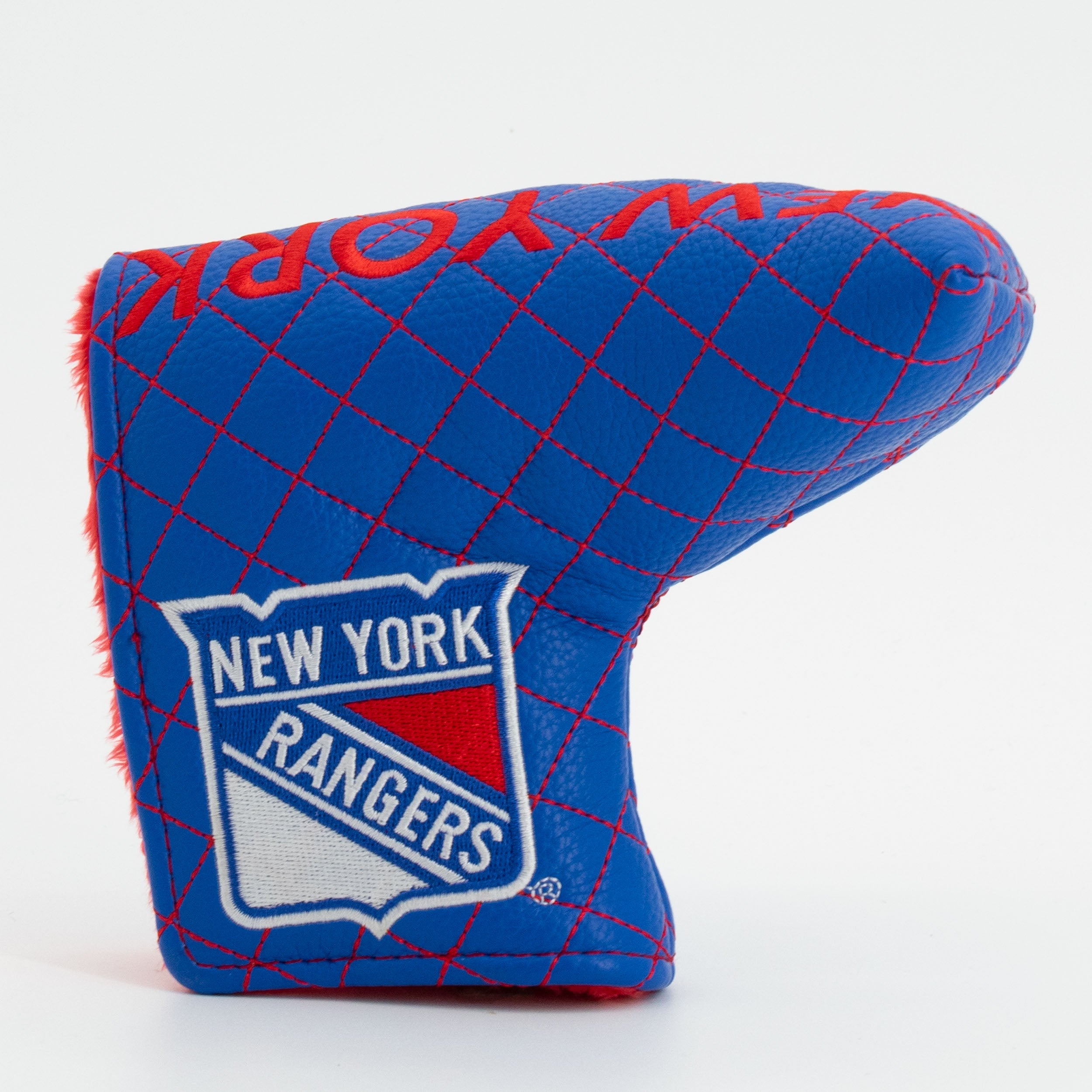 New York Rangers Quited Blade Putter Cover (SOLID)