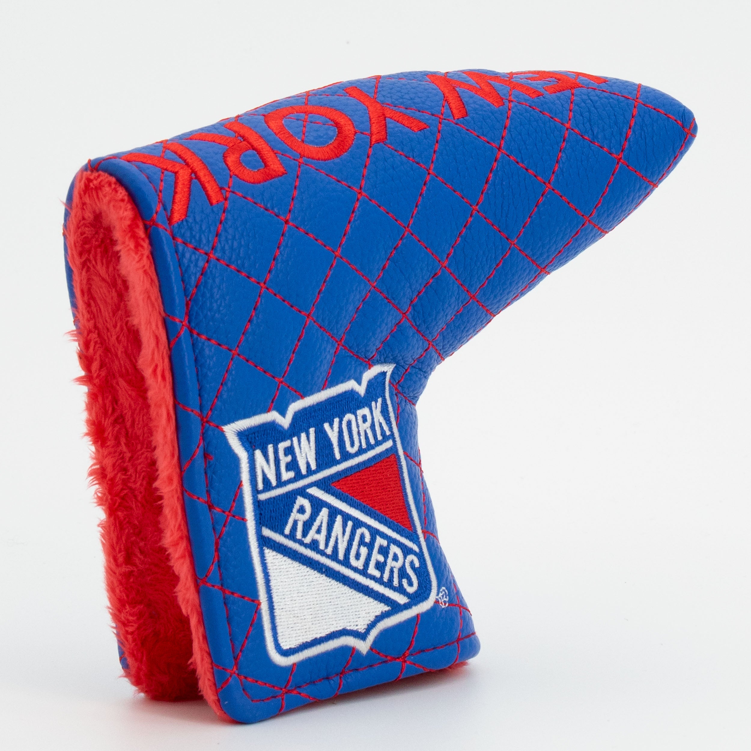 New York Rangers Quited Blade Putter Cover (SOLID)