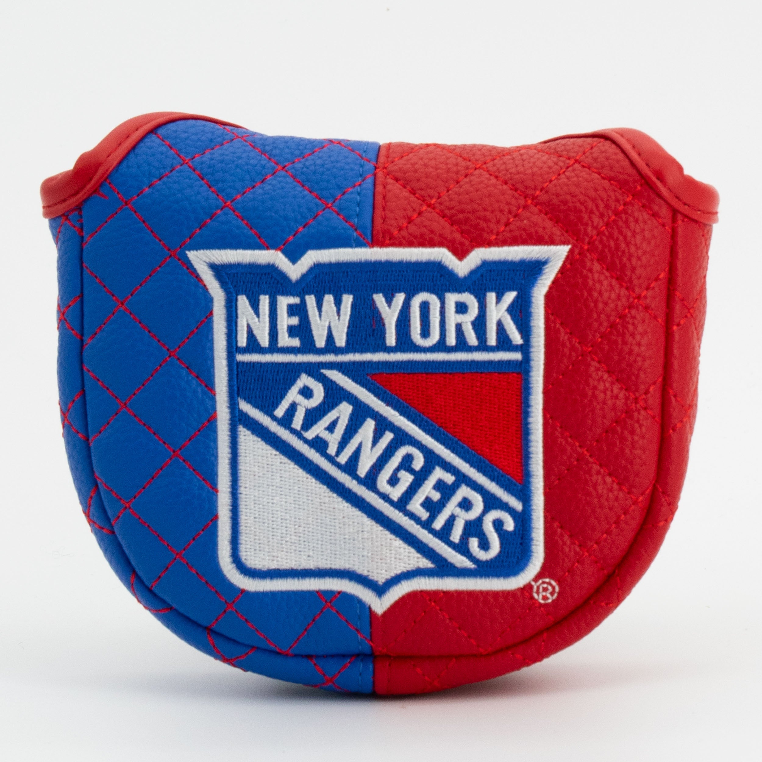 New York Rangers Quilted Mallet Putter Cover (SPLIT)