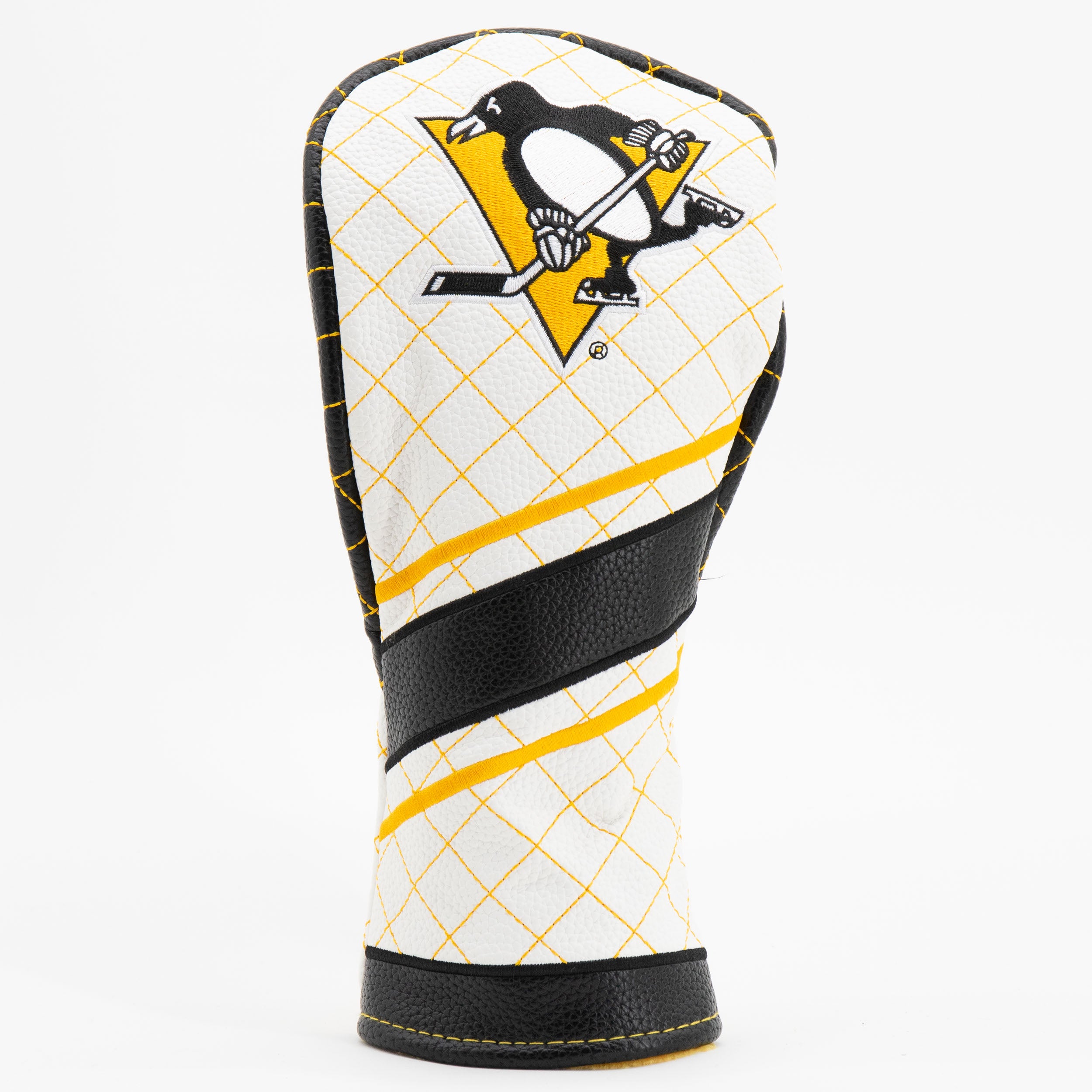 Pittsburgh Penguins Quilted Fairway Headcover (STRIPED)