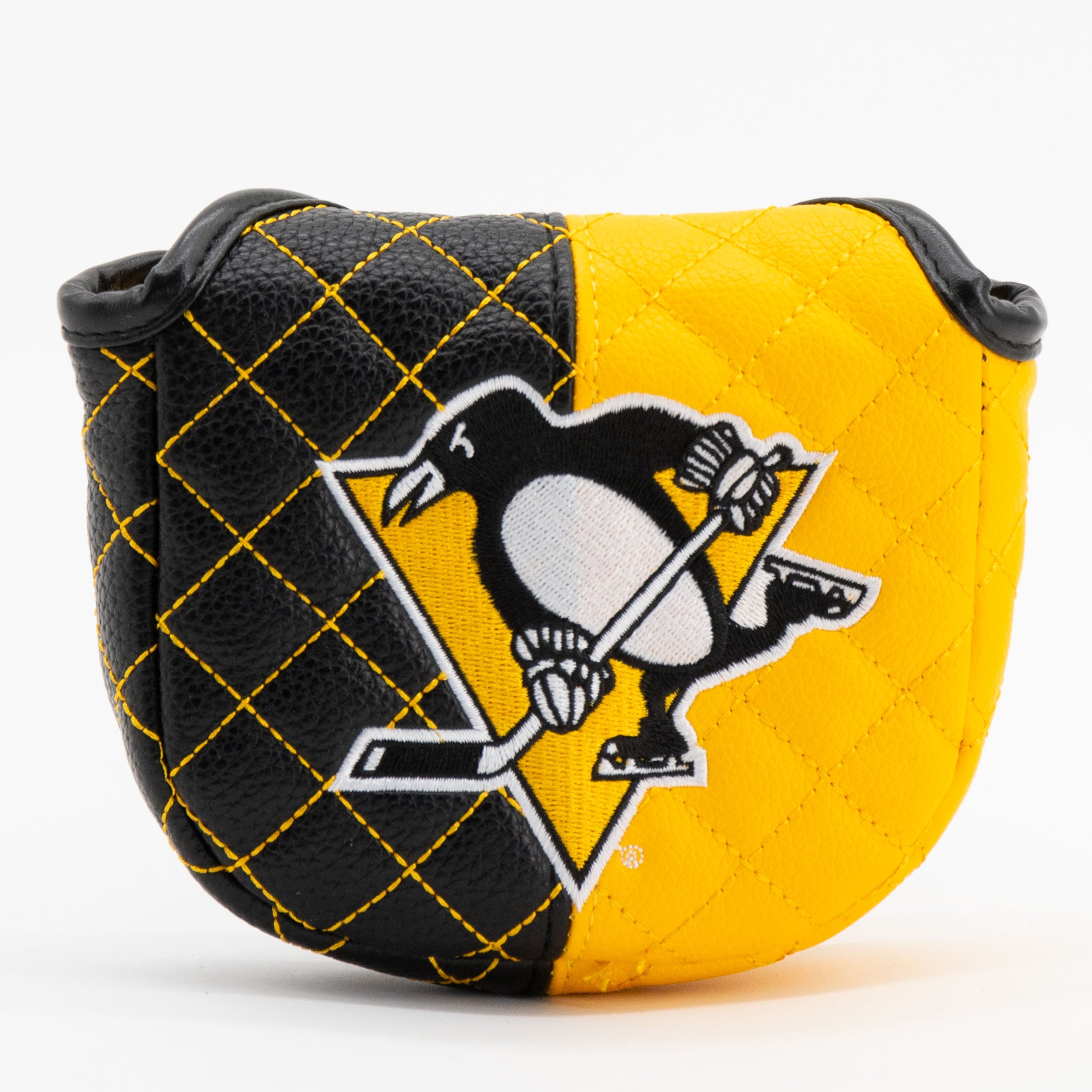 Pittsburgh Penguins Quilted Mallet Putter Cover (SPLIT)
