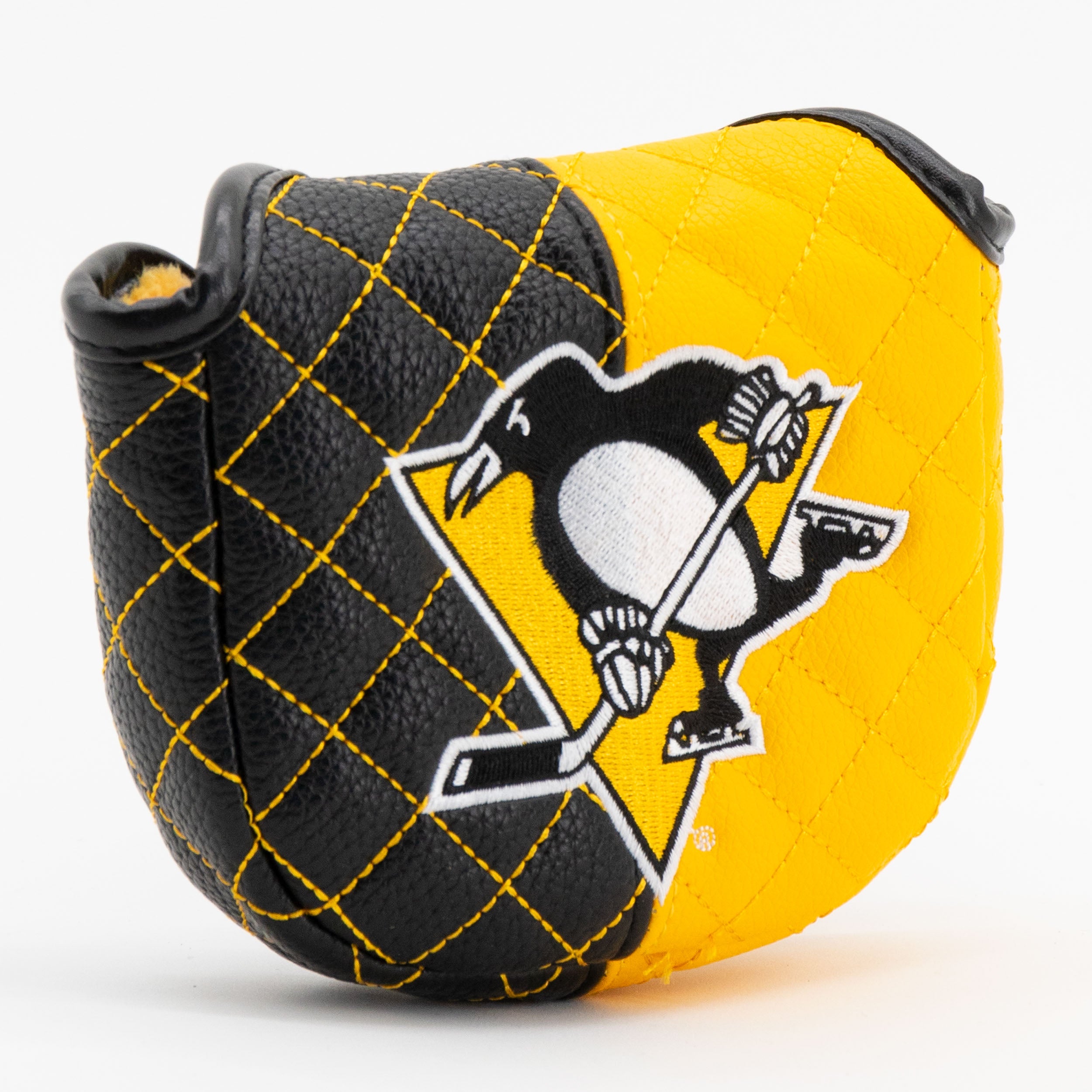 Pittsburgh Penguins Quilted Mallet Putter Cover (SPLIT)
