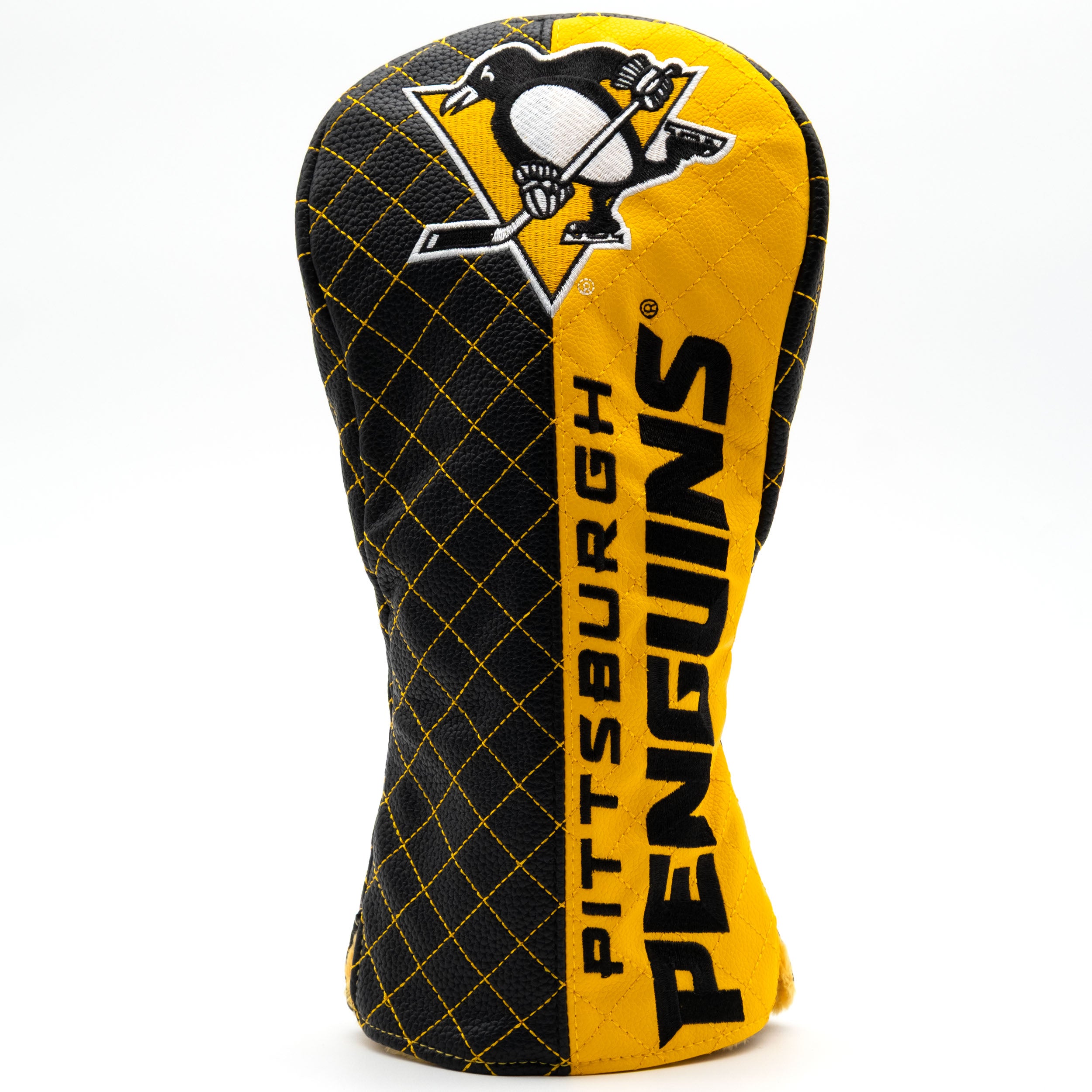 Pittsburgh Penguins Quilted Driver Headcover (SPLIT)