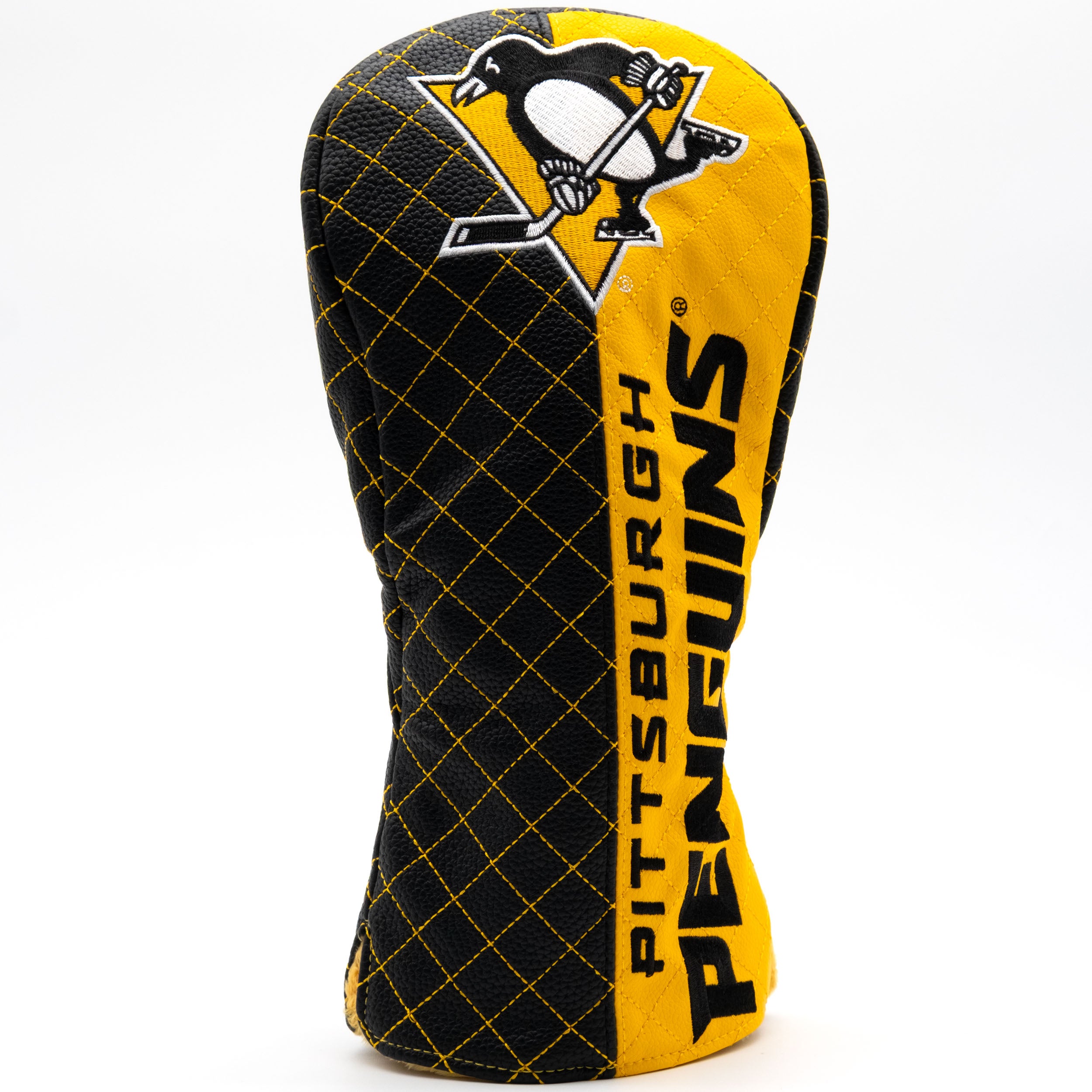 Pittsburgh Penguins Quilted Driver Headcover (SPLIT)