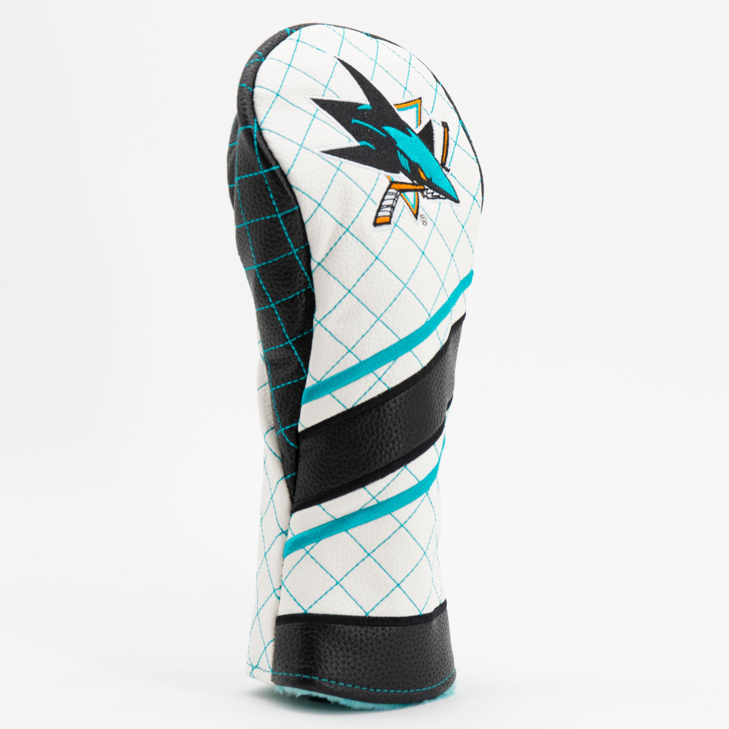 San Jose Sharks Quilted Fairway Headcover (STRIPED)