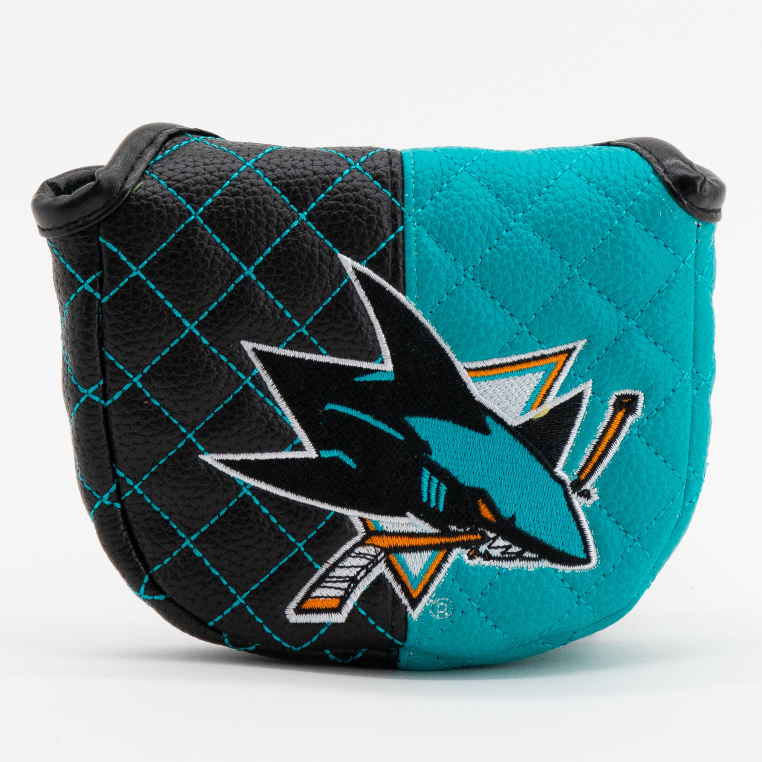 San Jose Sharks Quilted Mallet Putter Cover (SPLIT)