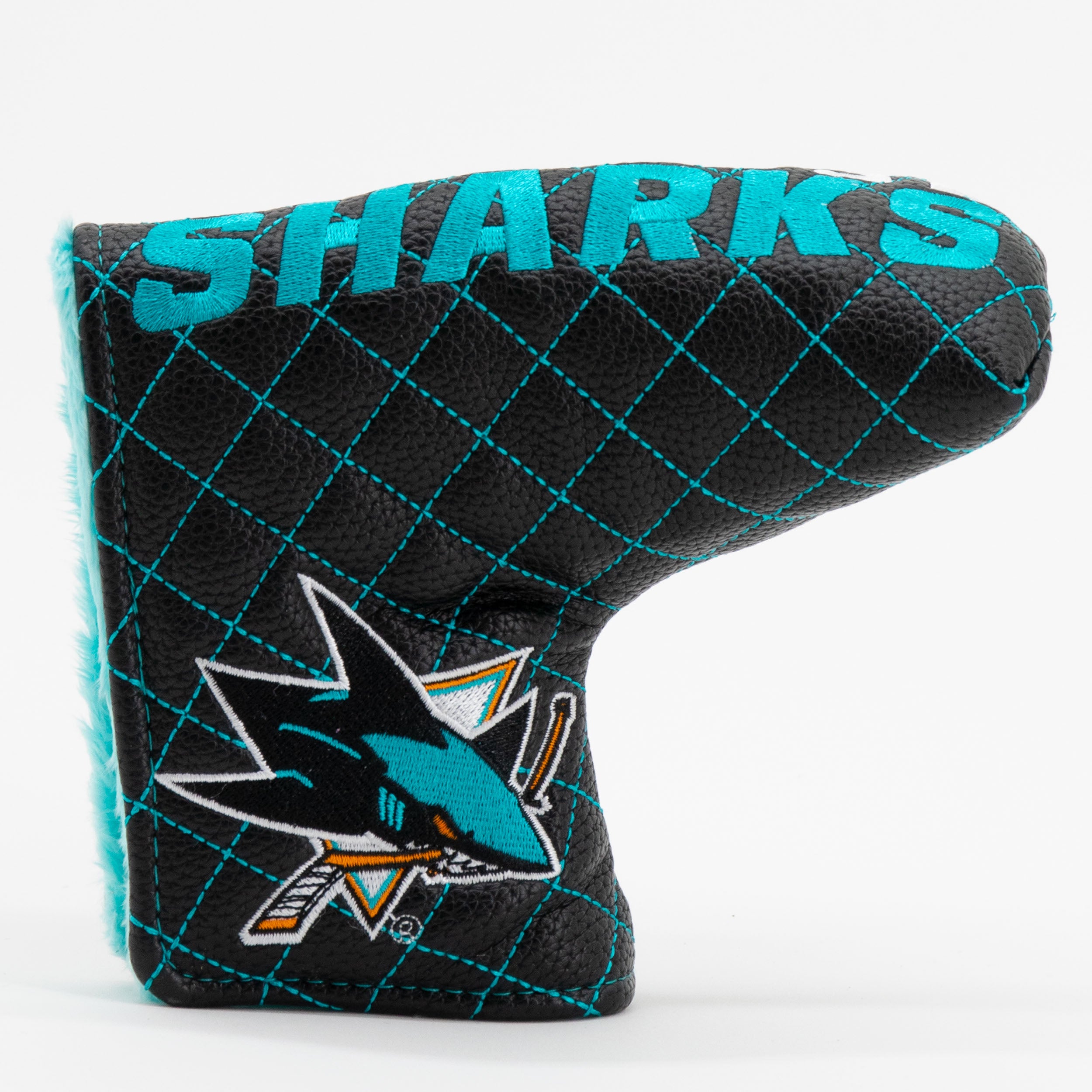 San Jose Sharks Quited Blade Putter Cover (SPLIT)
