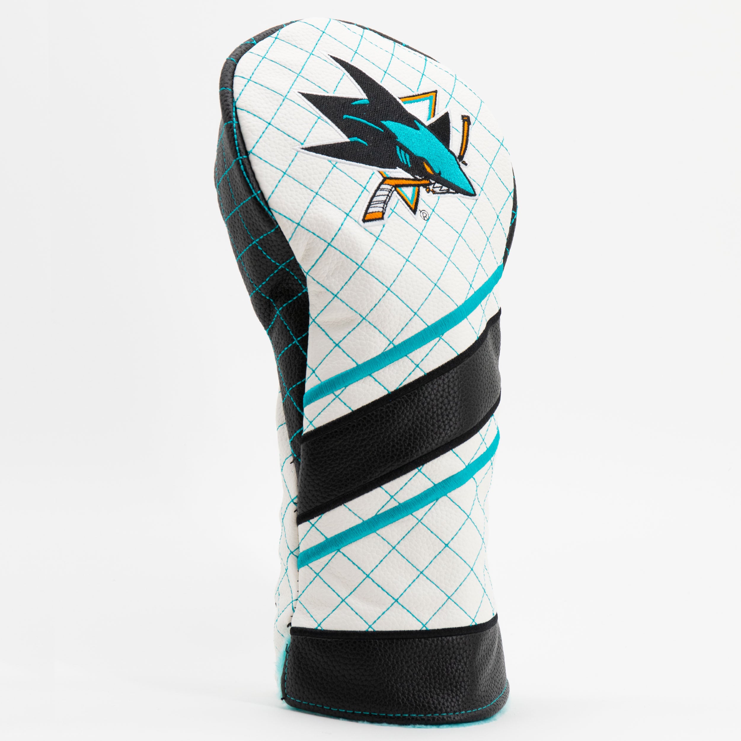 San Jose Sharks Quilted Driver Headcover (STRIPED)