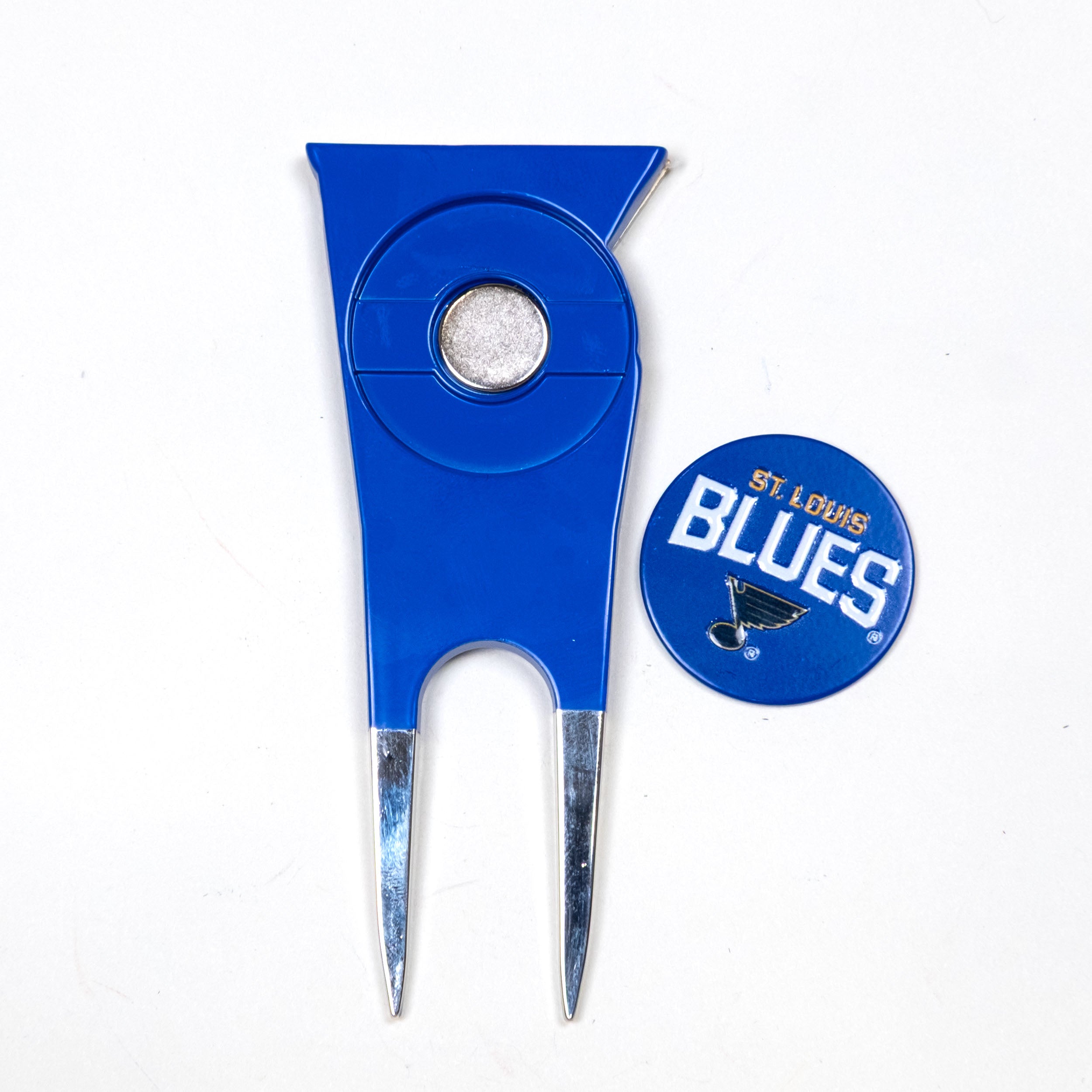 St. Louis Blues Custom Shaped Divot Tool