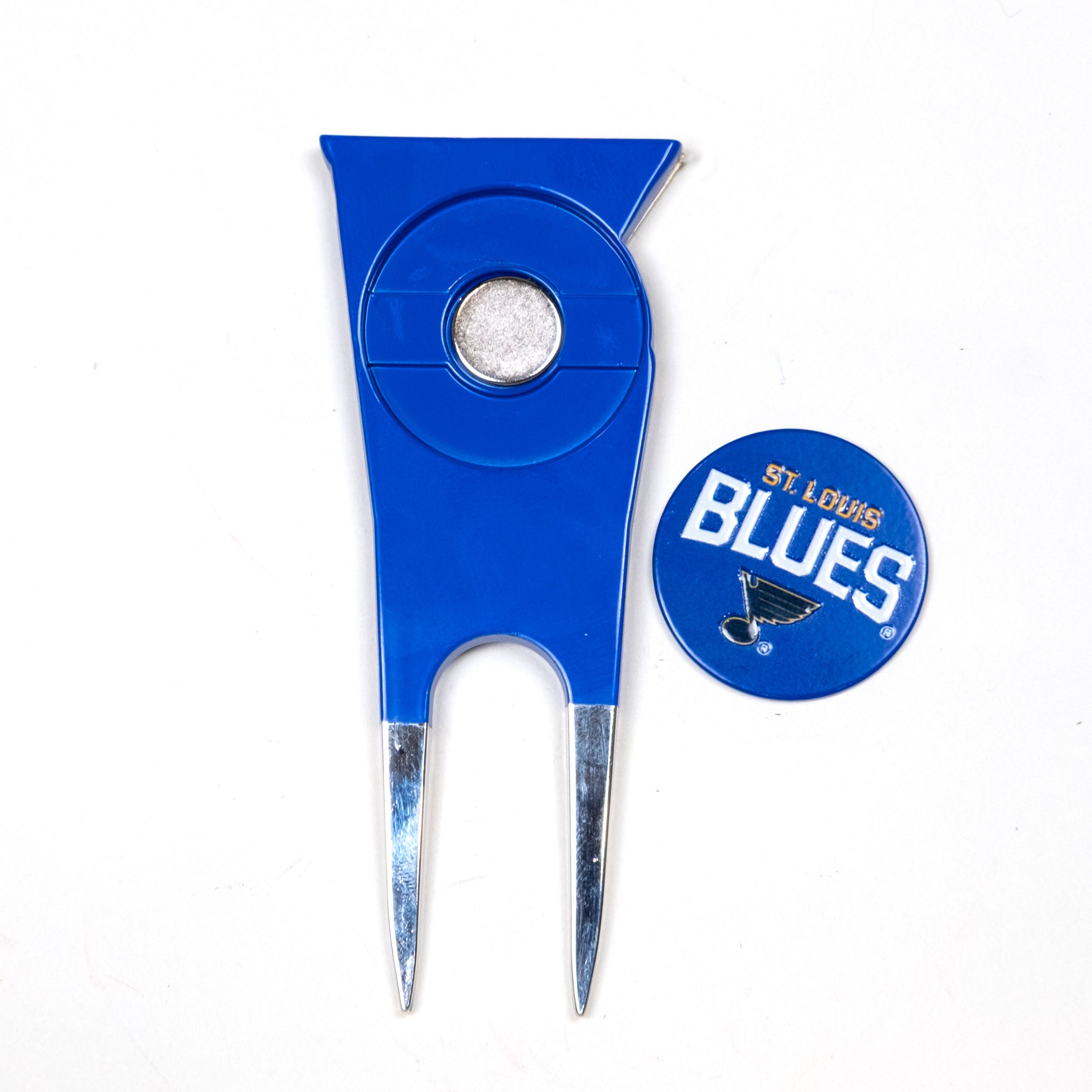 St. Louis Blues Custom Shaped Divot Tool