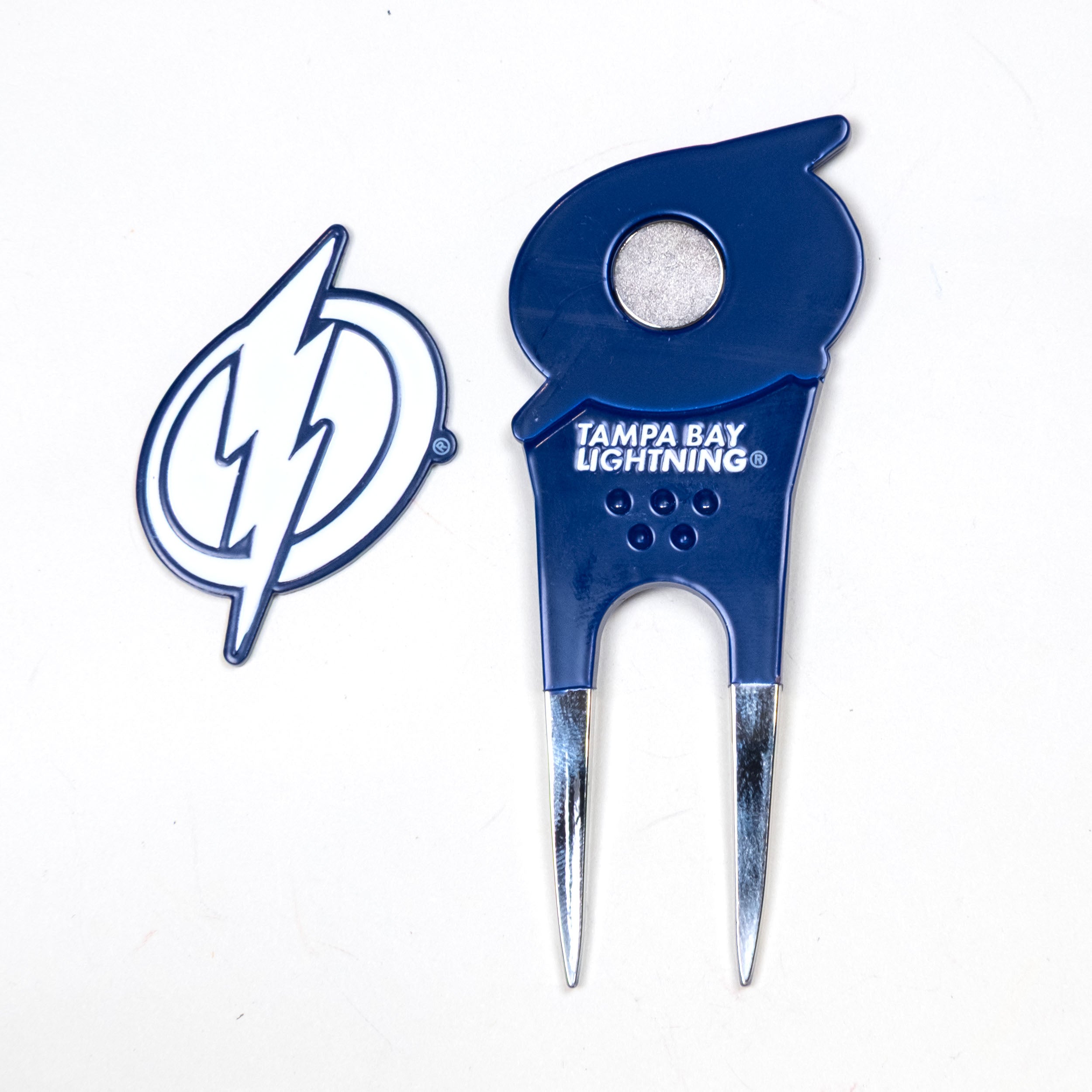 Tampa Bay Lightning Custom Shaped Divot Tool