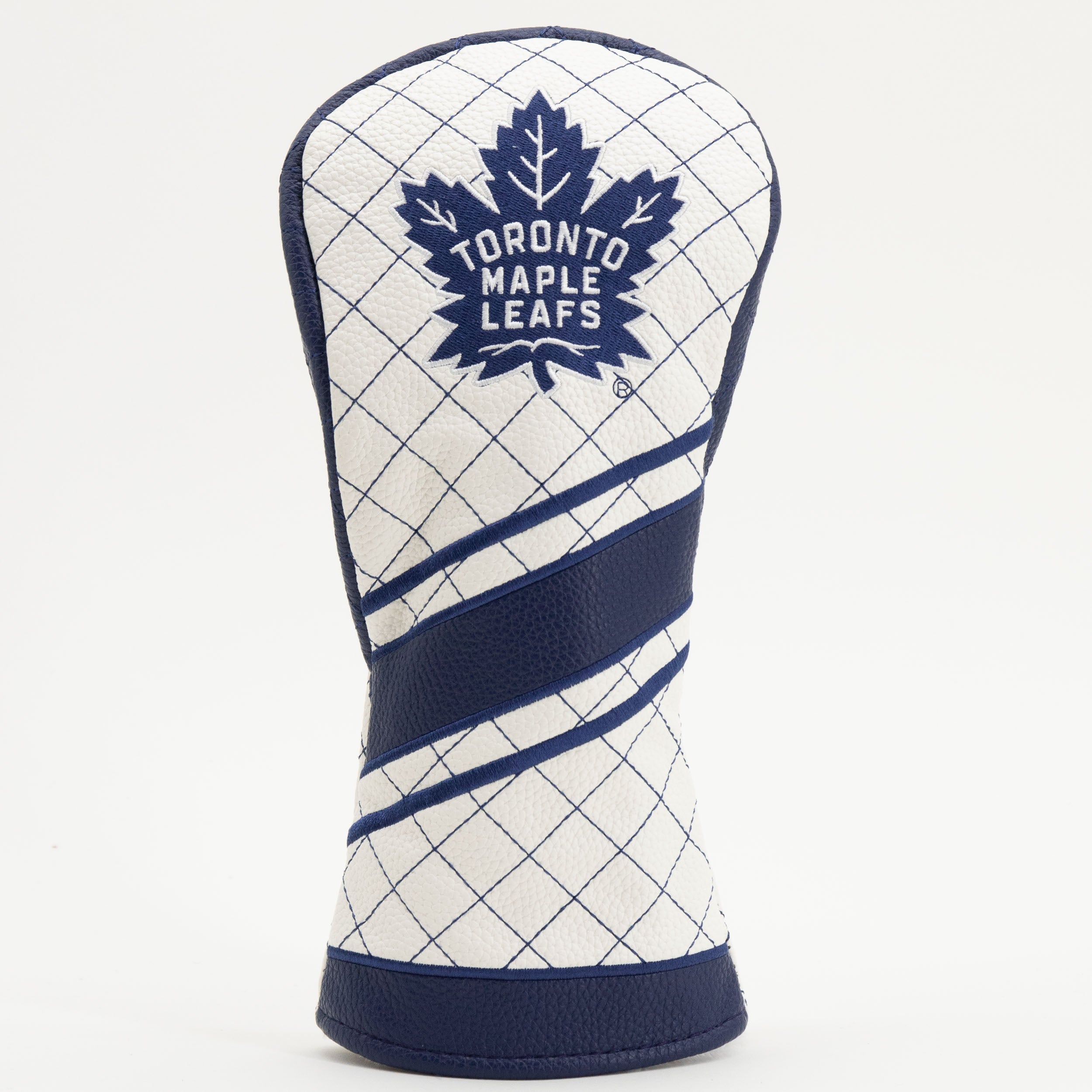 Toronto Maple Leafs Quilted Fairway Headcover (STRIPED)