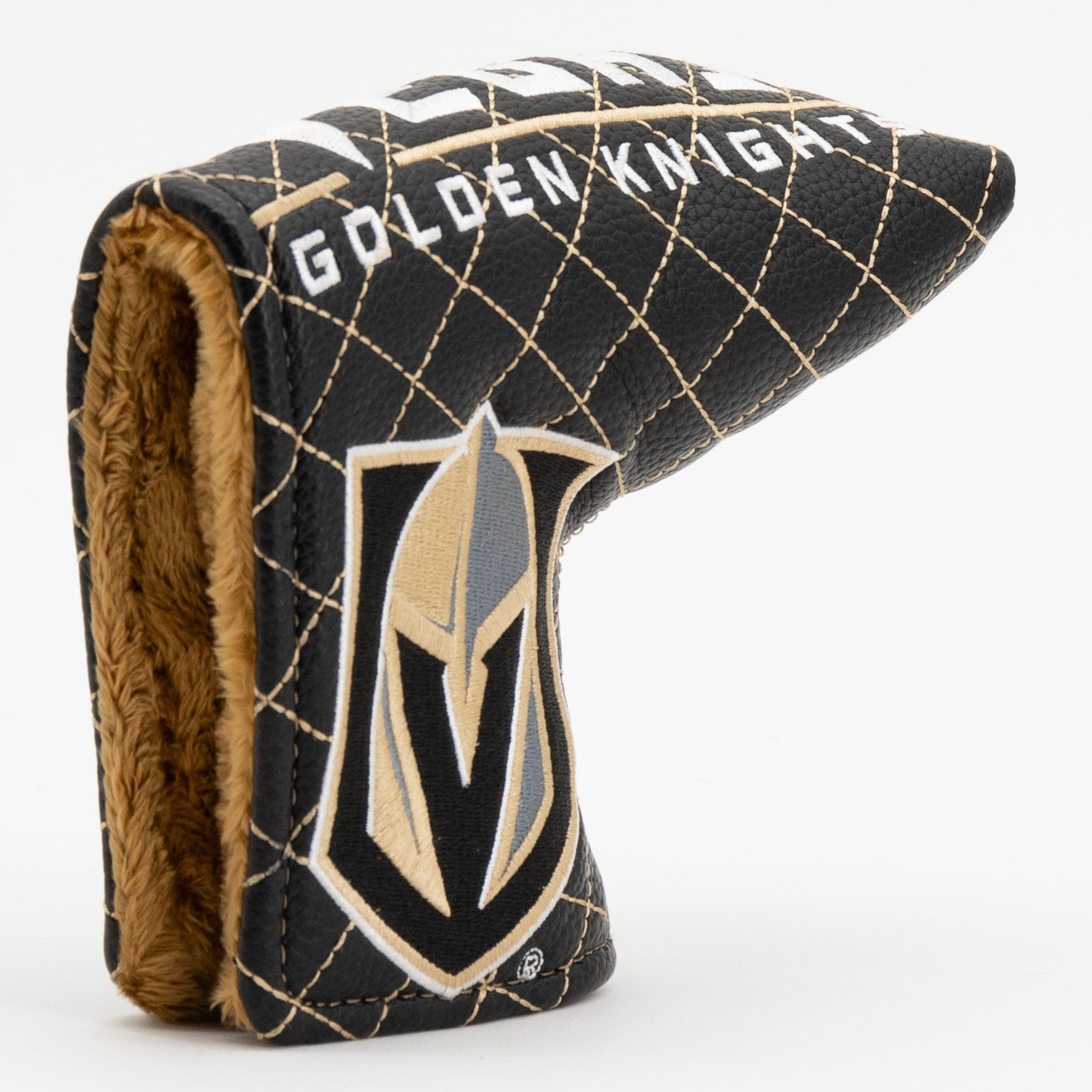 Vegas Golden Knights Quited Blade Putter Cover (SOLID)