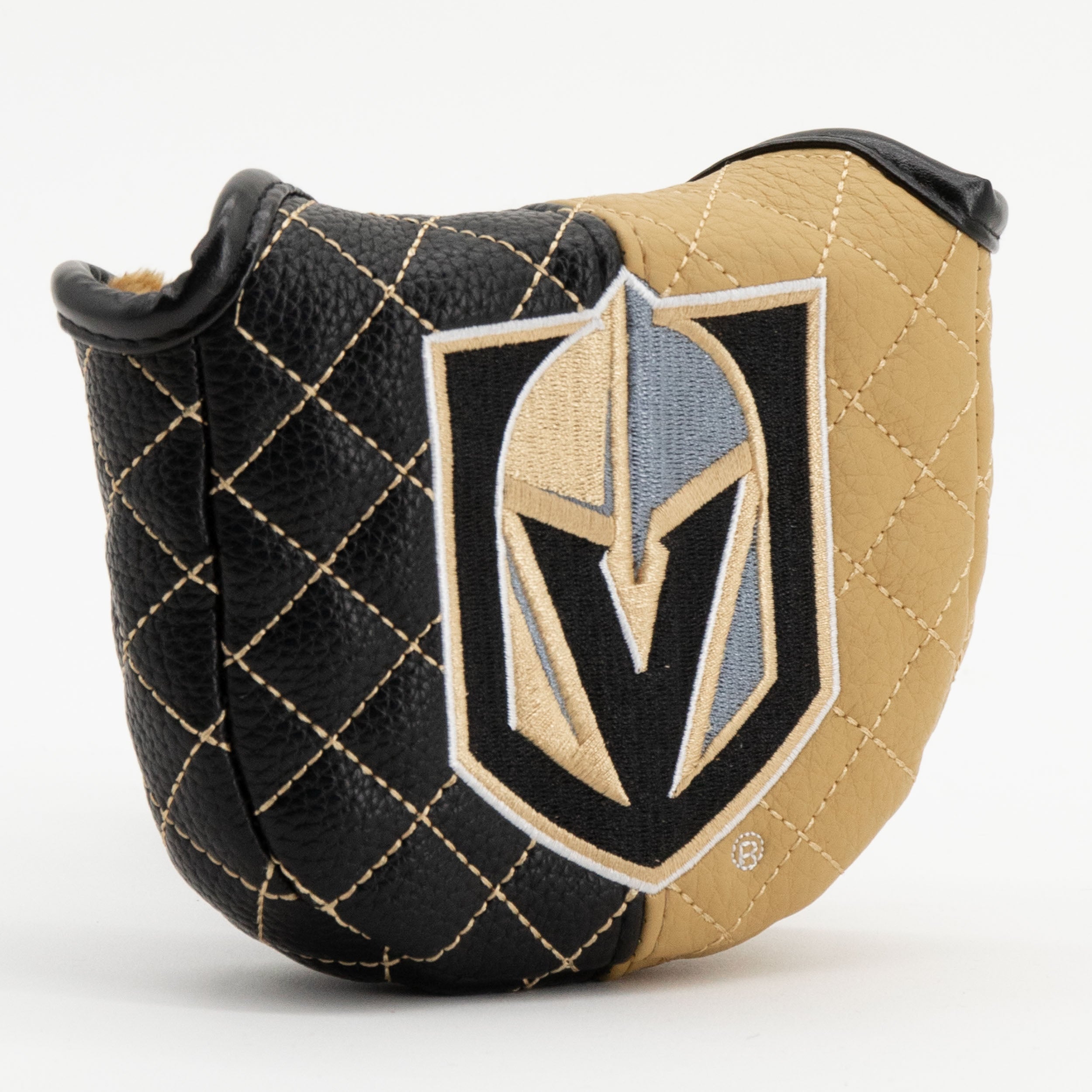 Vegas Golden Knights Quilted Mallet Putter Cover (SPLIT)