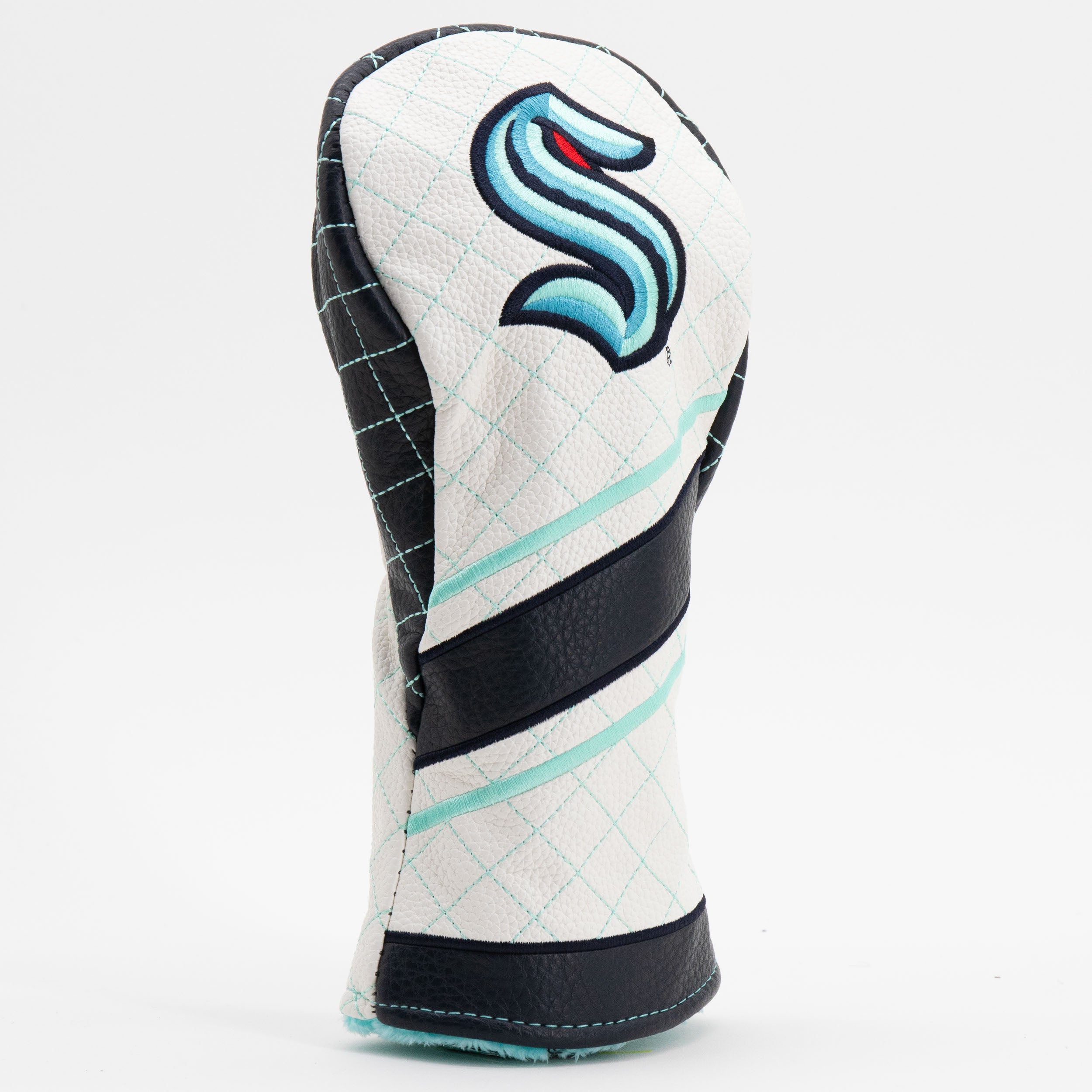 Seattle Kraken Quilted Fairway Headcover (STRIPED)