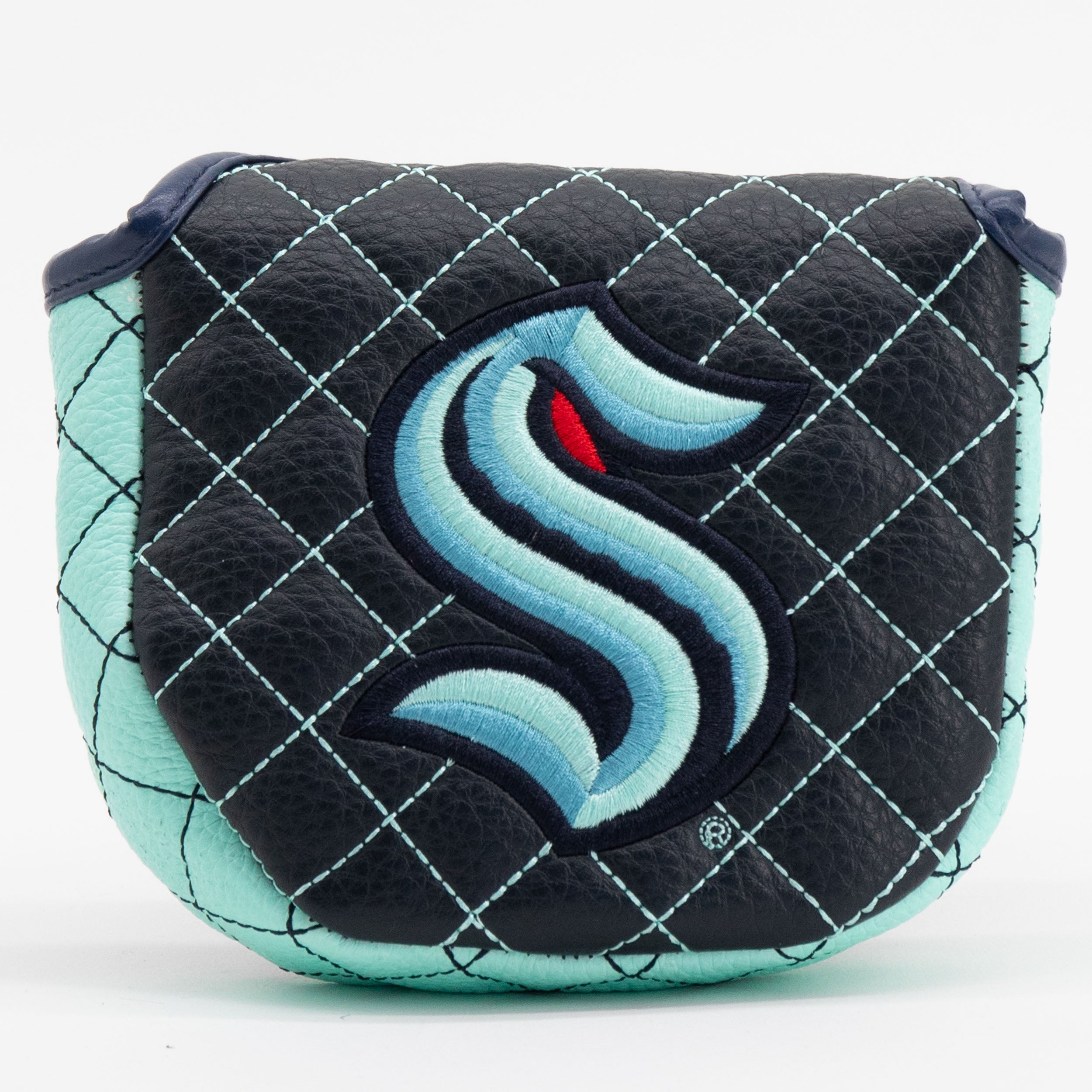 Seattle Kraken Quilted Mallet Putter Cover (SOLID)