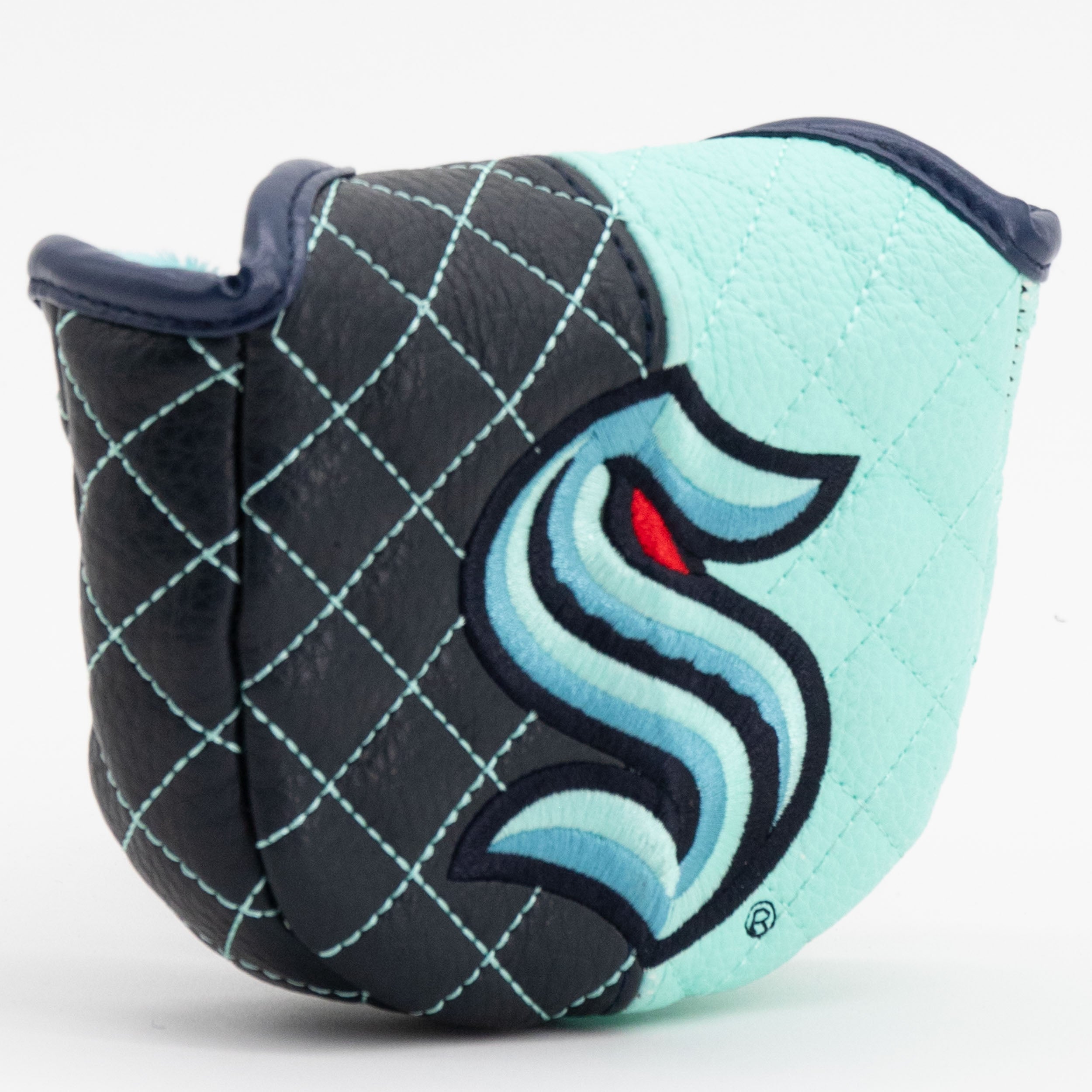 Seattle Kraken Quilted Mallet Putter Cover (SPLIT)