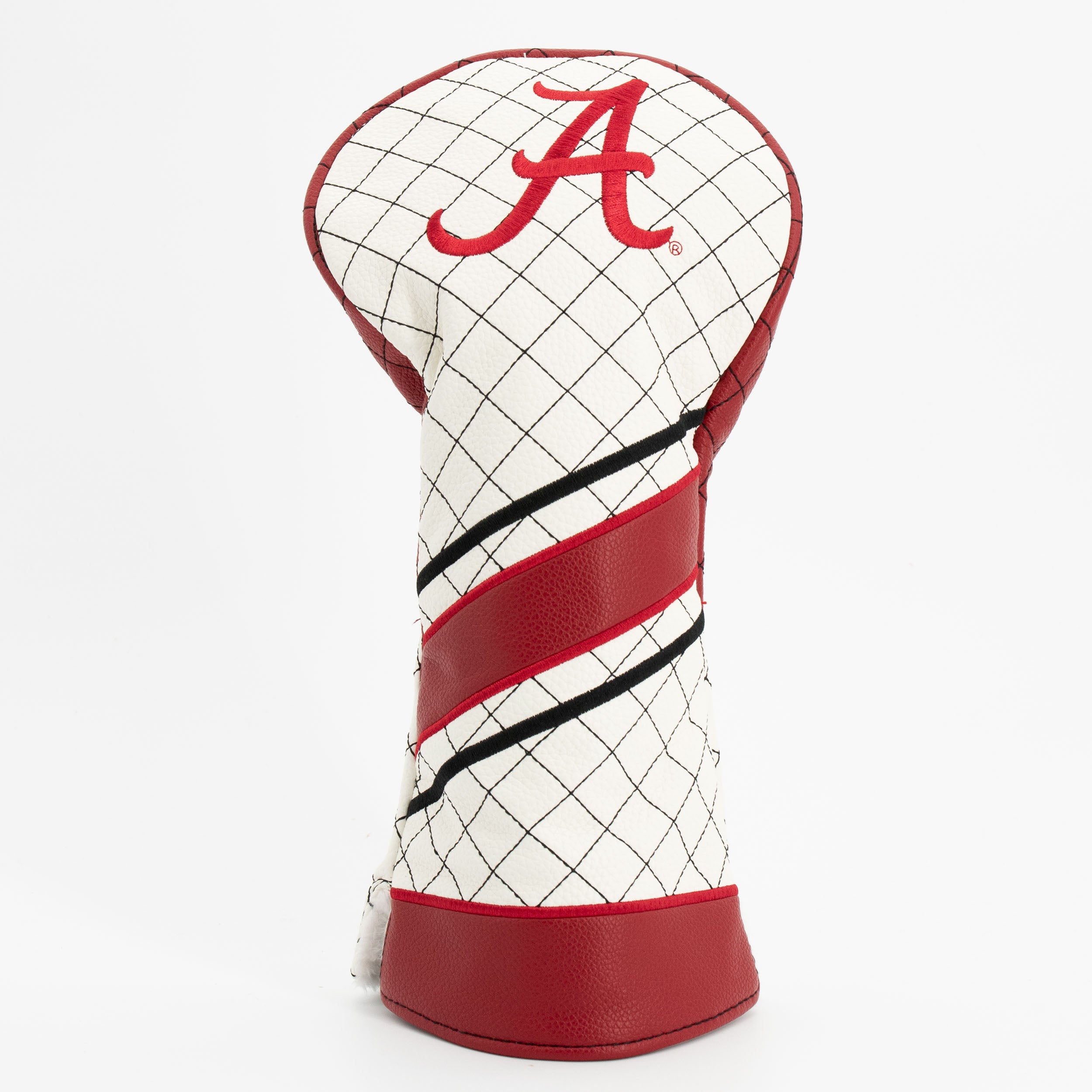 Alabama Crimson Tide Quilted Driver Headcover (STRIPED)
