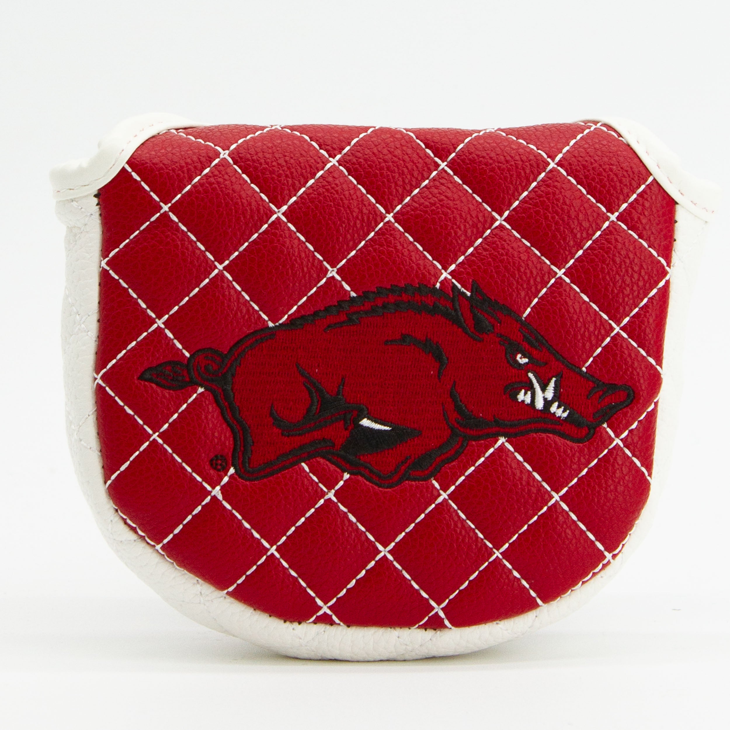 Arkansas Razorbacks Quilted Mallet Putter Cover (SOLID)