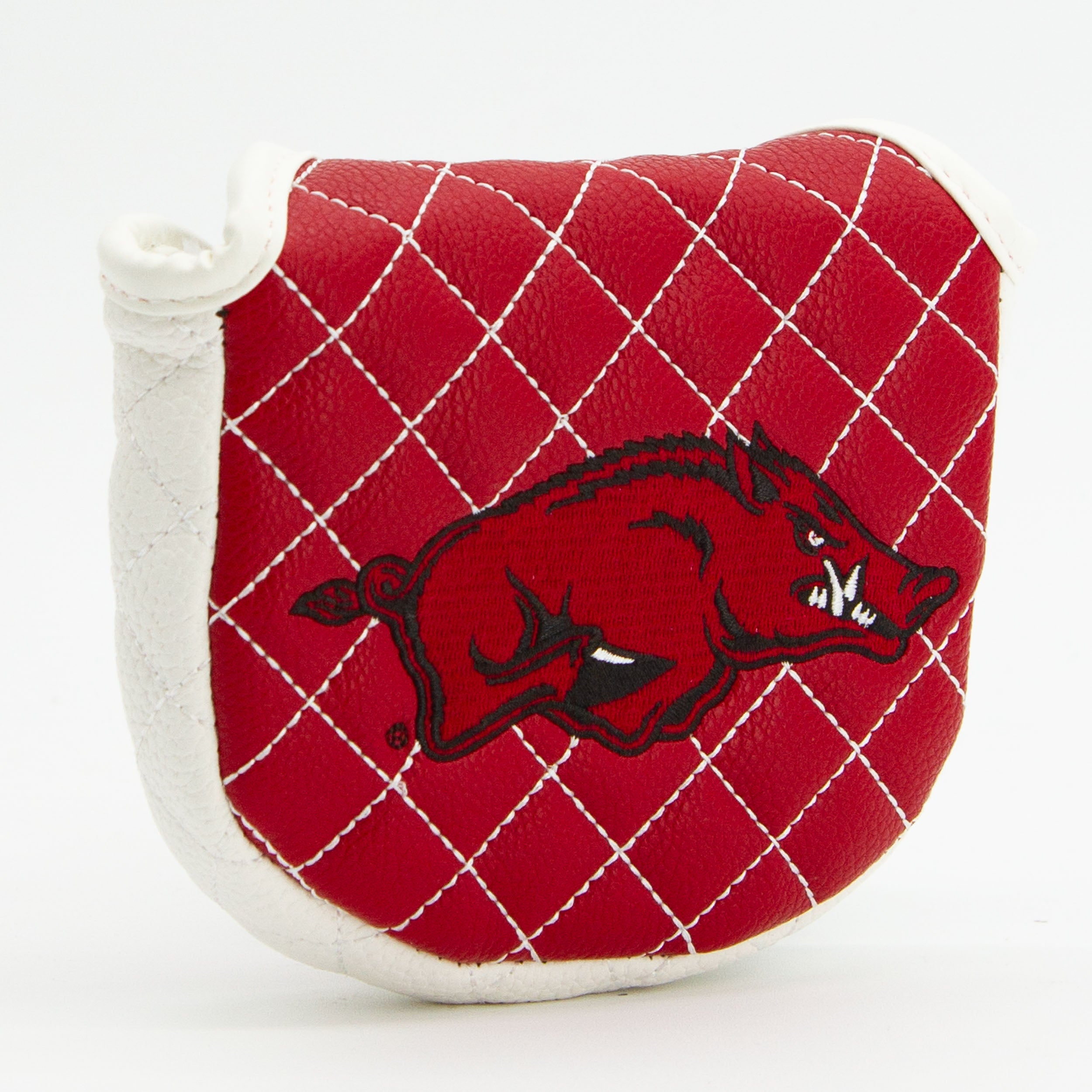 Arkansas Razorbacks Quilted Mallet Putter Cover (SOLID)