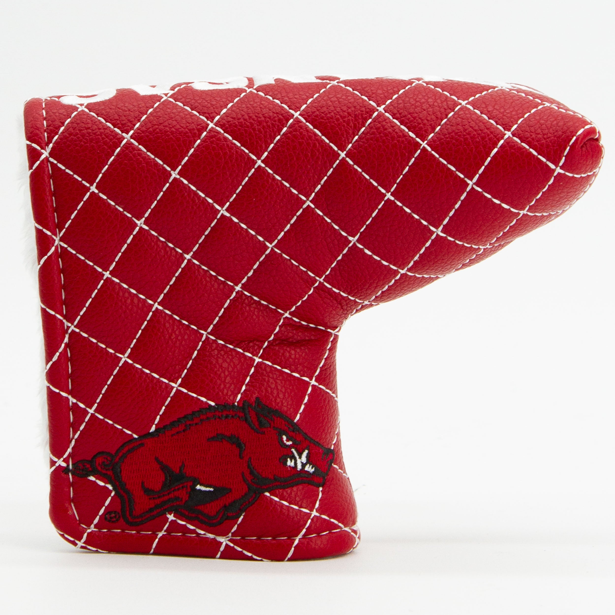 Arkansas Razorbacks Quited Blade Putter Cover (SOLID)