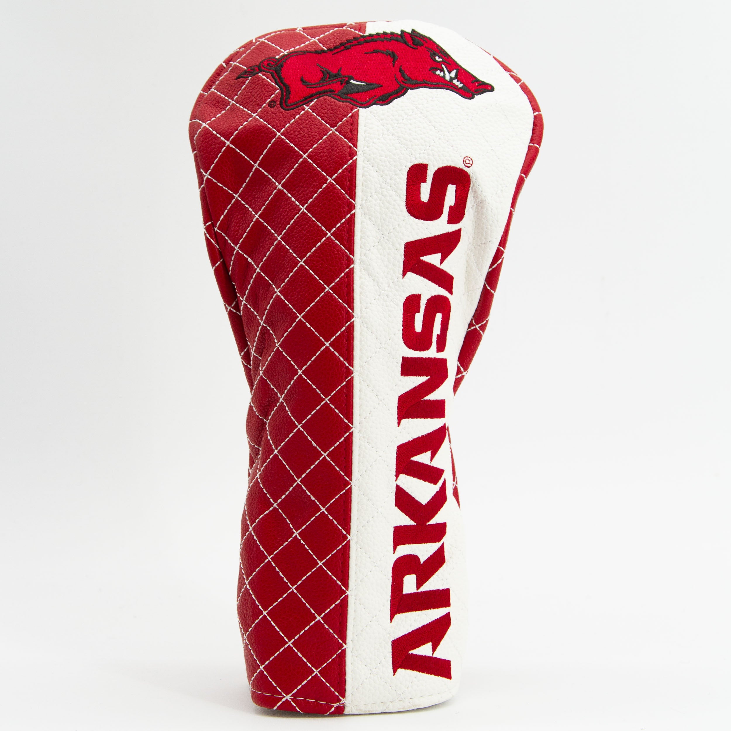 Arkansas Razorbacks Quilted Driver Headcover (SPLIT)