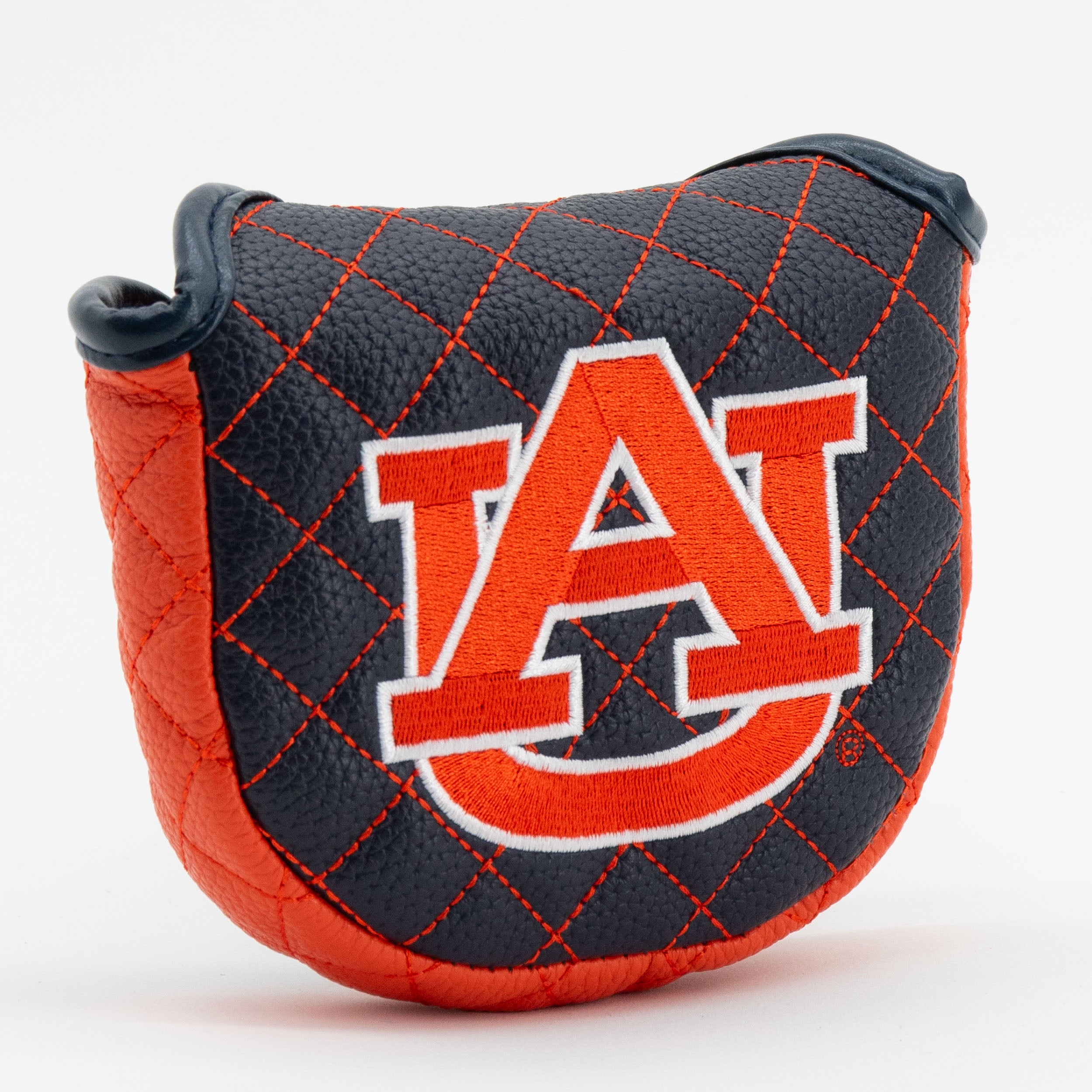 Auburn Tigers Quilted Mallet Putter Cover (SOLID)