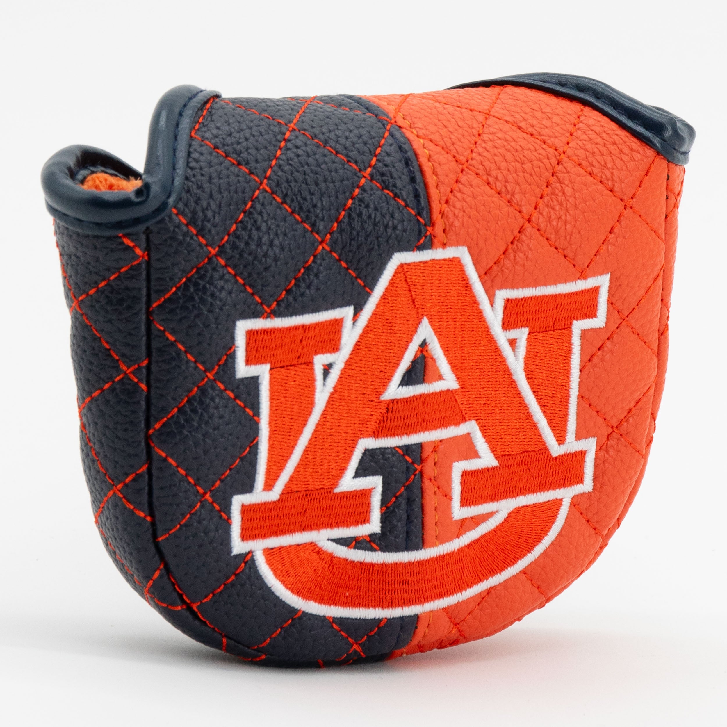 Auburn Tigers Quilted Mallet Putter Cover (SPLIT)