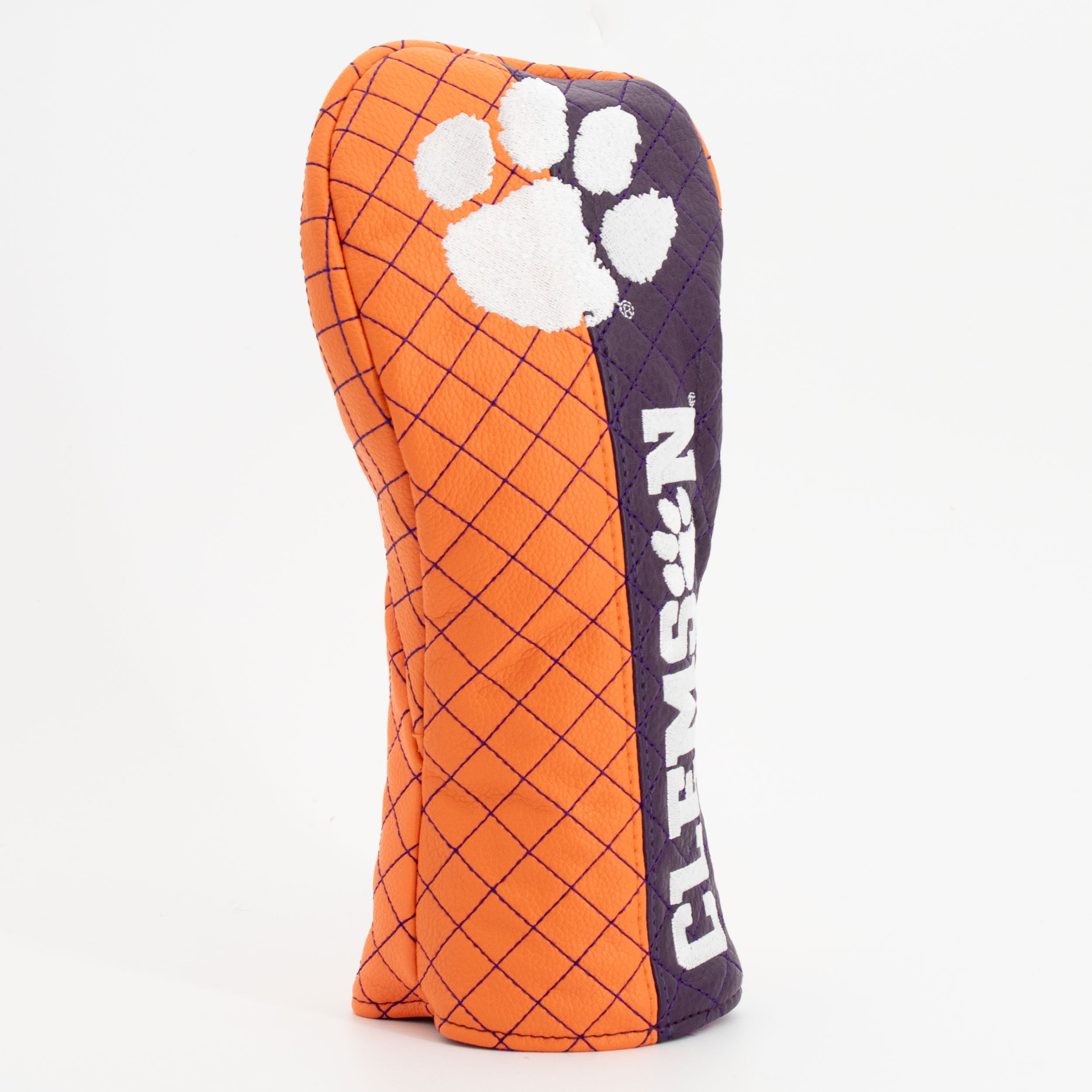 Clemson Tigers Quilted Fairway Headcover (SPLIT)