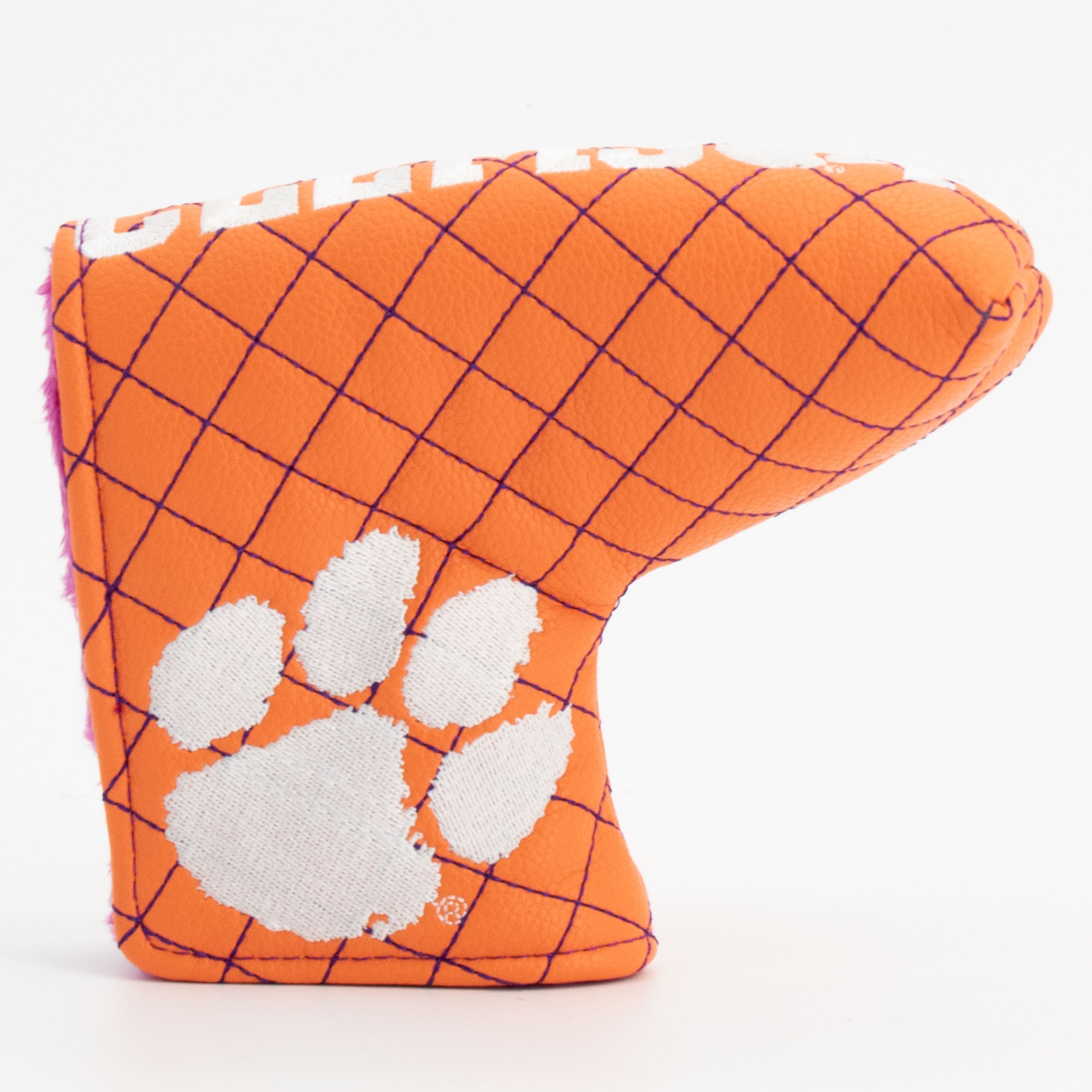Clemson Tigers Quited Blade Putter Cover (SOLID)