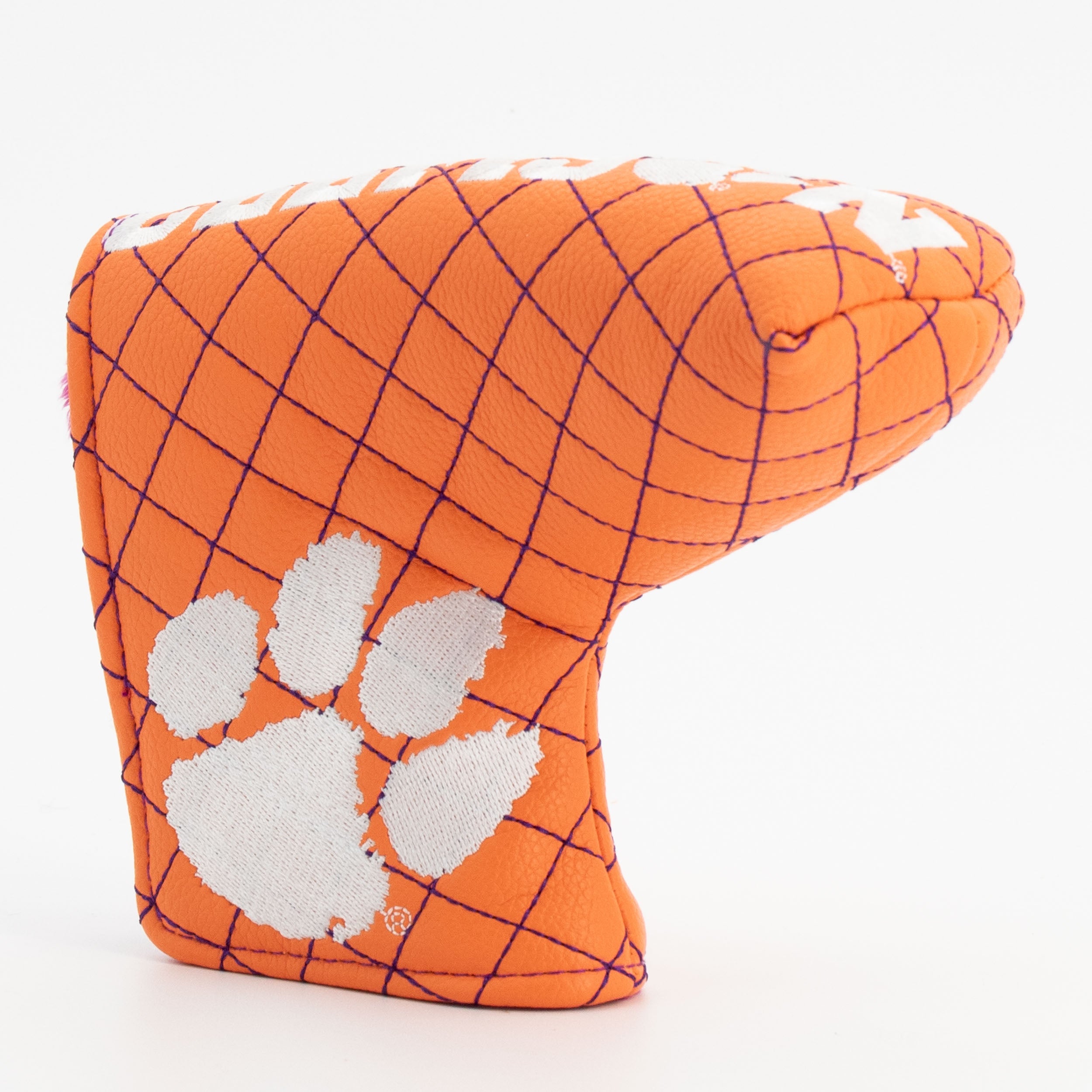Clemson Tigers Quited Blade Putter Cover (SOLID)