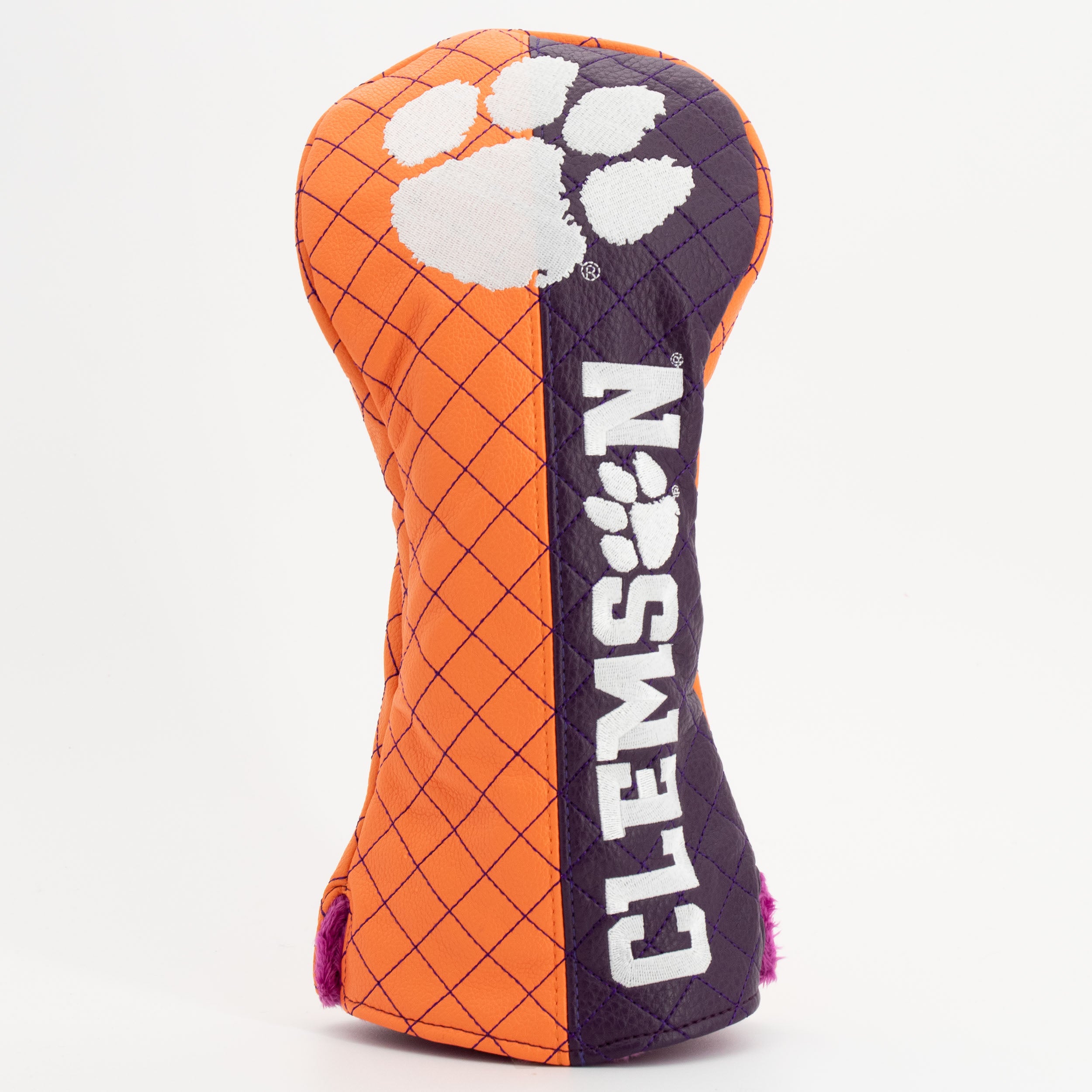 Clemson Tigers Quilted Driver Headcover (SPLIT)