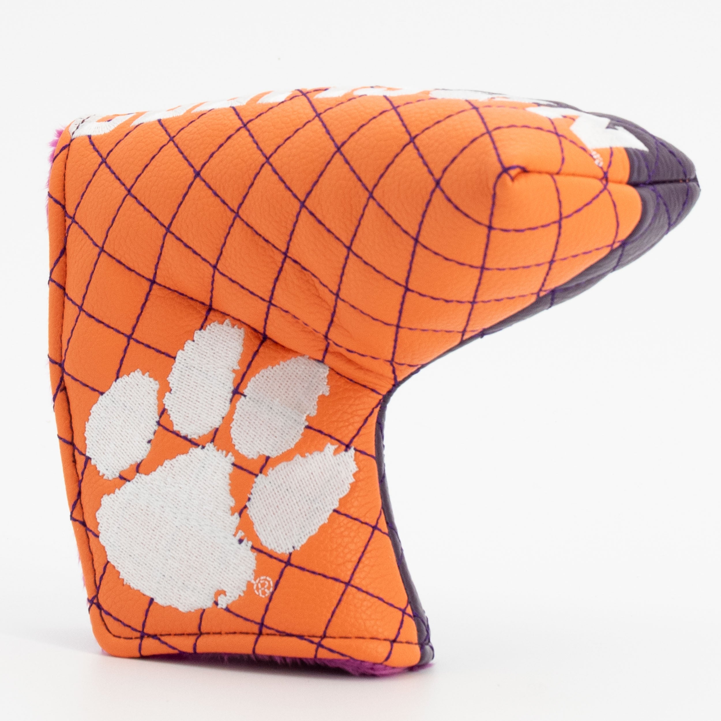 Clemson Tigers Quited Blade Putter Cover (SPLIT)