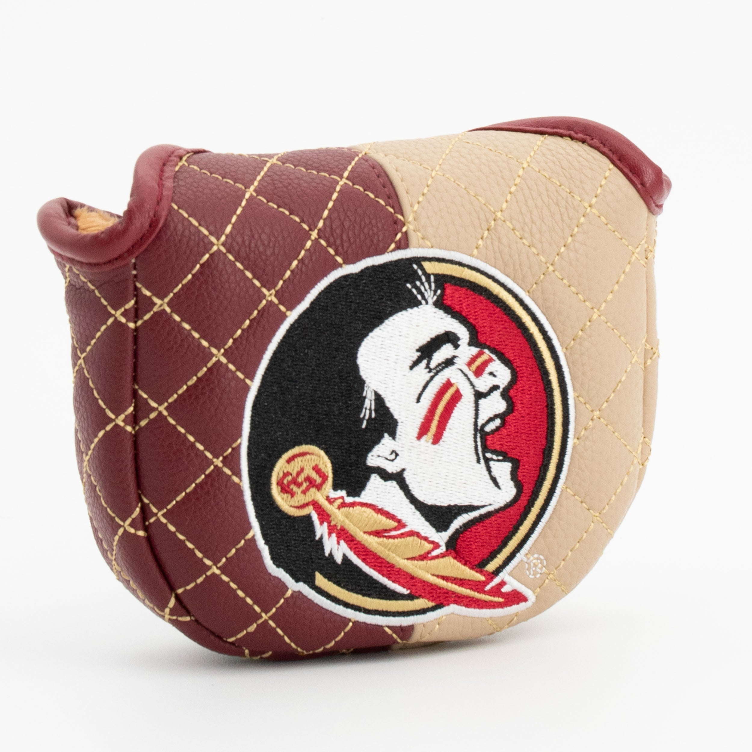 Florida State Seminoles Quilted Mallet Putter Cover (SPLIT)